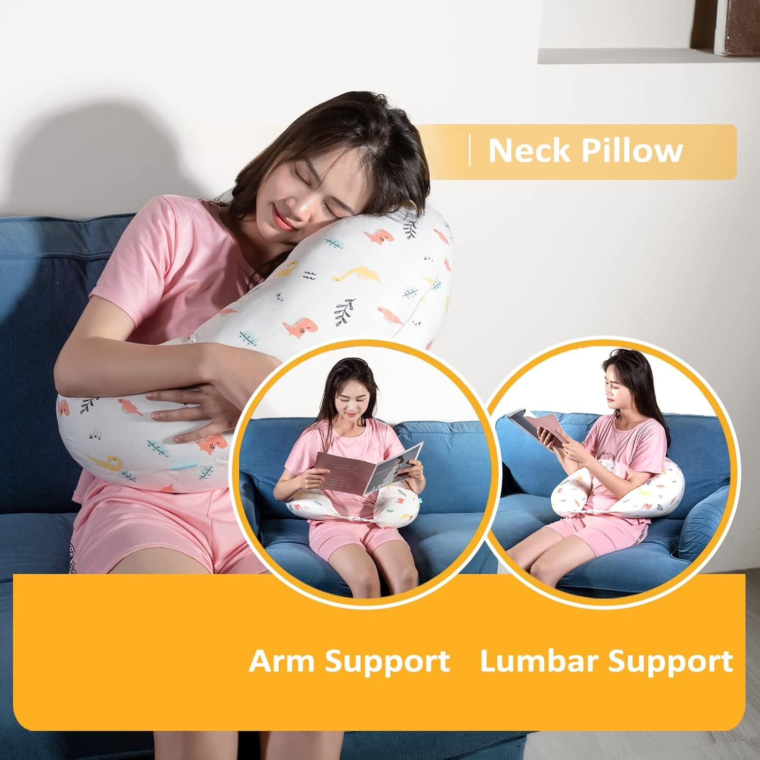 Almohada Corporal Relaxally 150 cm para Embarazo y Lactancia