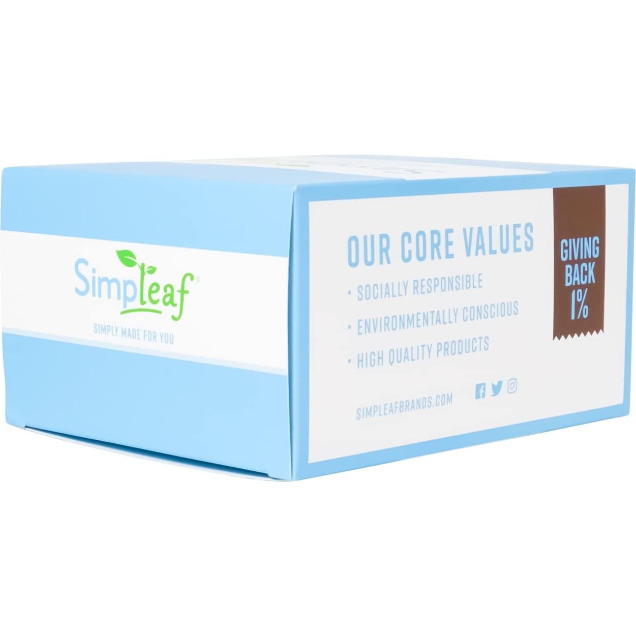 Toallitas Húmedas Desechables Simpleaf Aloe Vera 30 Unidades