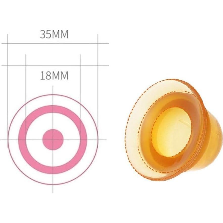 Corrector de pezón Gojoin para lactancia marrón - 1 par