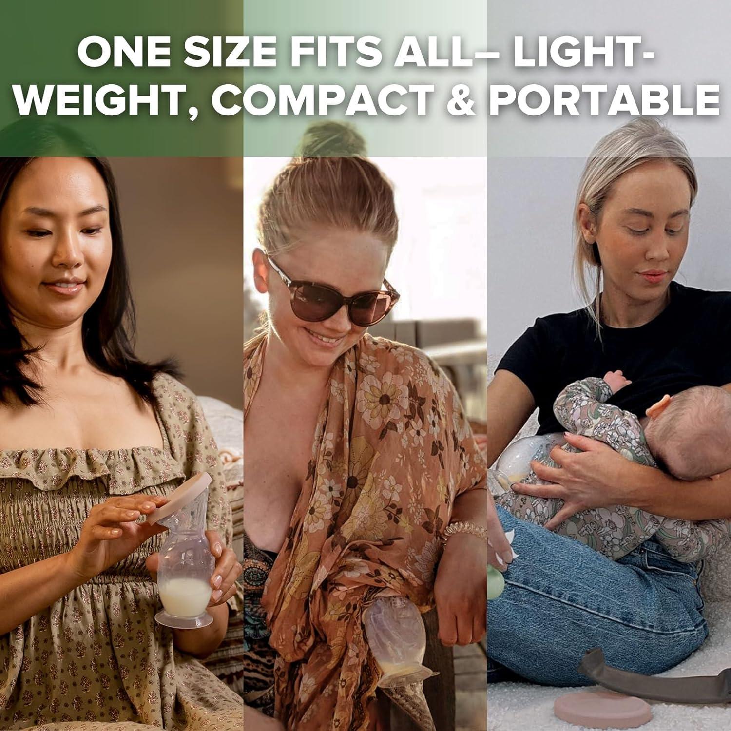 Bomba de Pecho Manual Haakaa Gen.2 100ml Rosa + Tapa