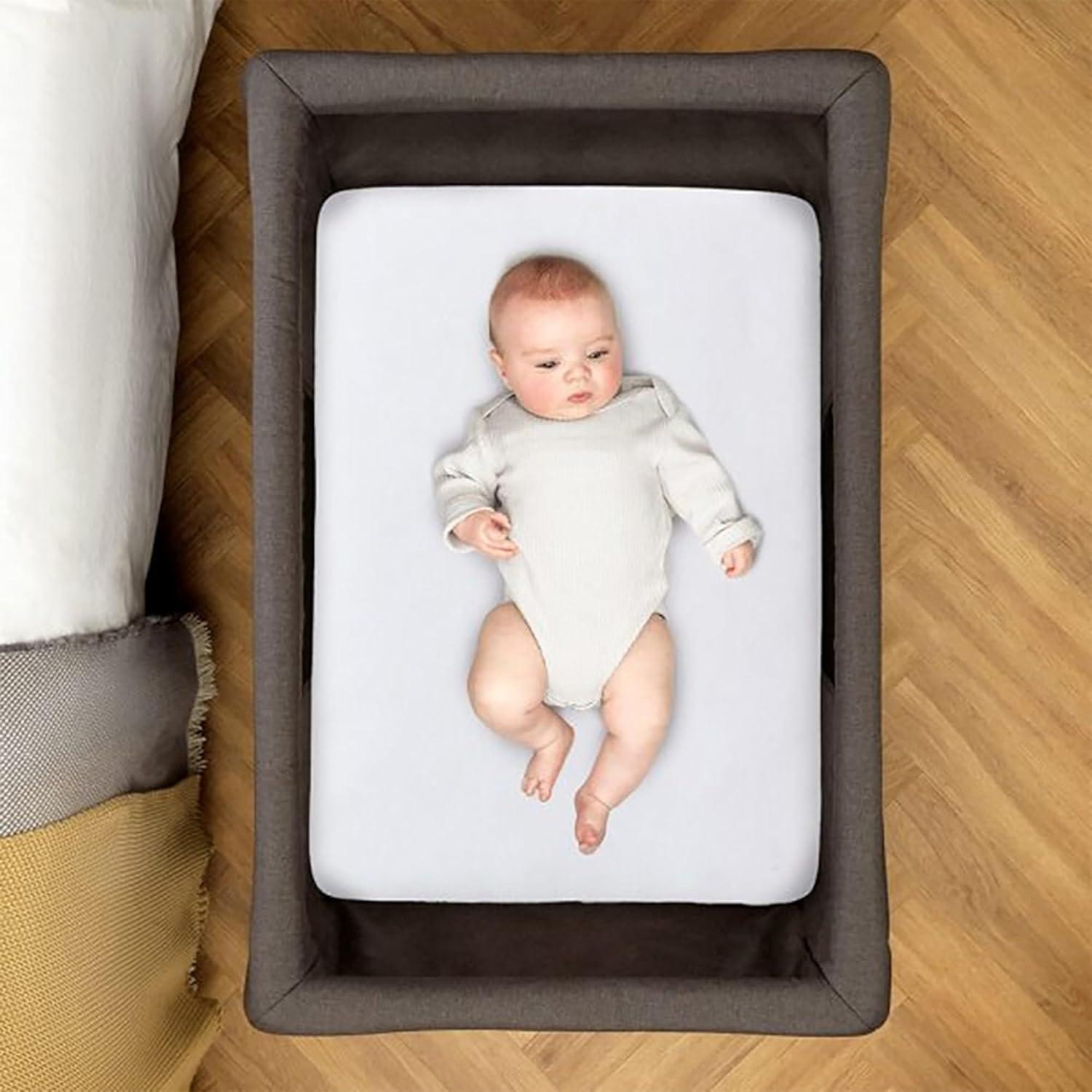 Sábana Ajustable Silver Cross Slumber 102.87x73.66cm Algodón Blanco