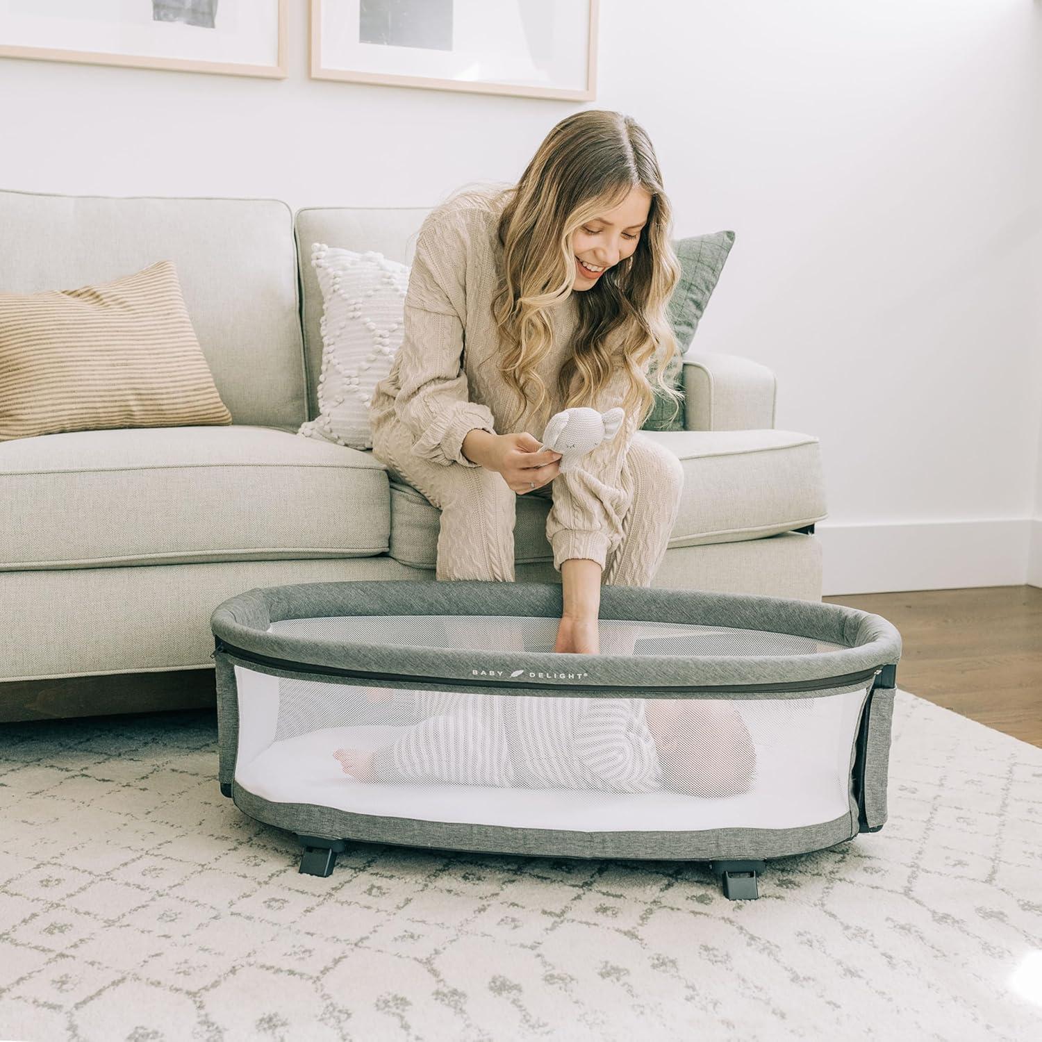 Cuna Lateral Baby Delight Junto a Mí Nova Portátil 7.26 kg