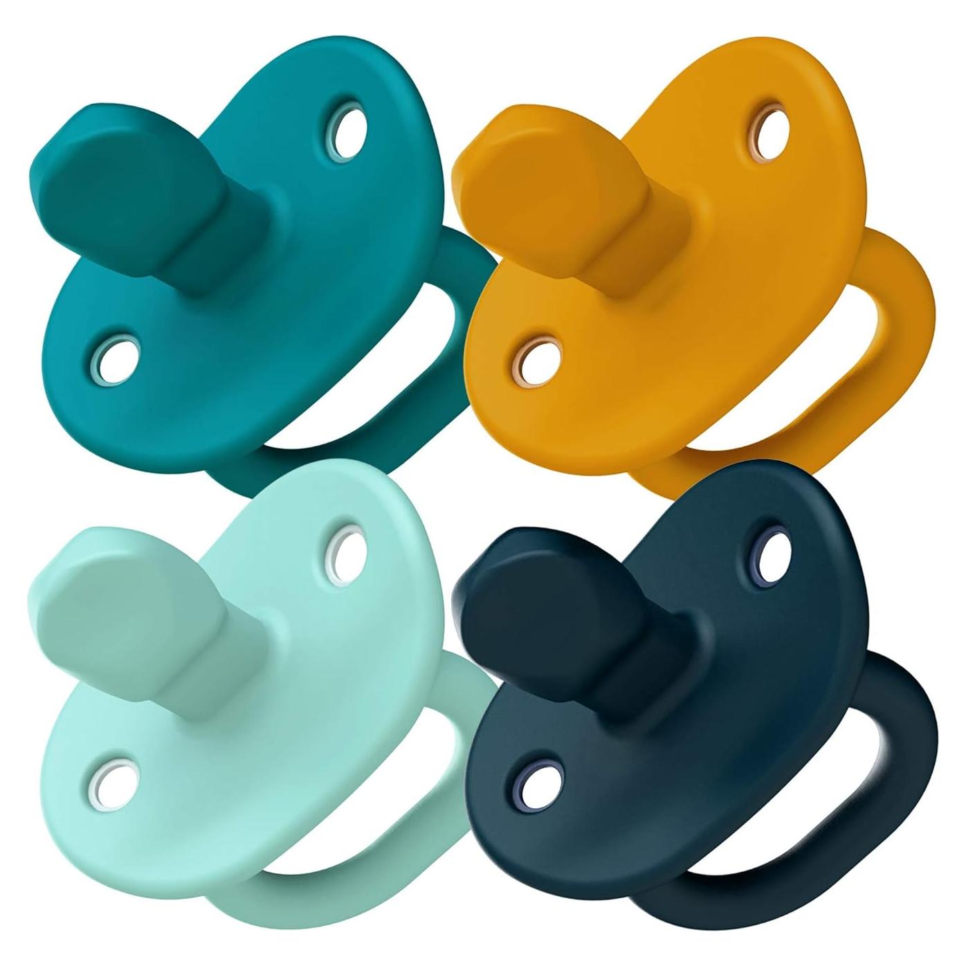 Chupete Ortodóntico Boon Jewl de Silicona - 4 Unidades 3-6 Meses