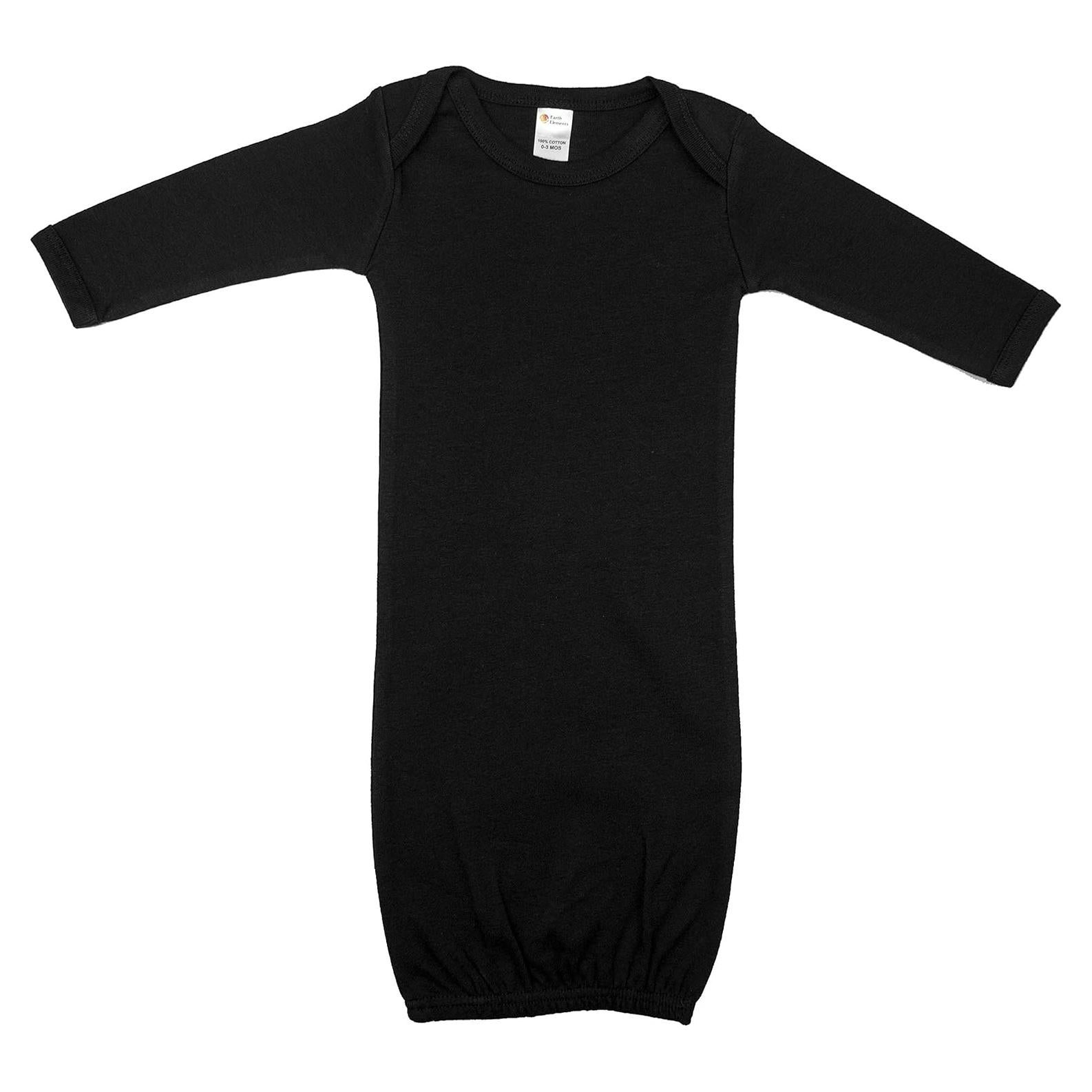 Gown de Manga Larga para Bebé Tono Tierra 0-3 Meses