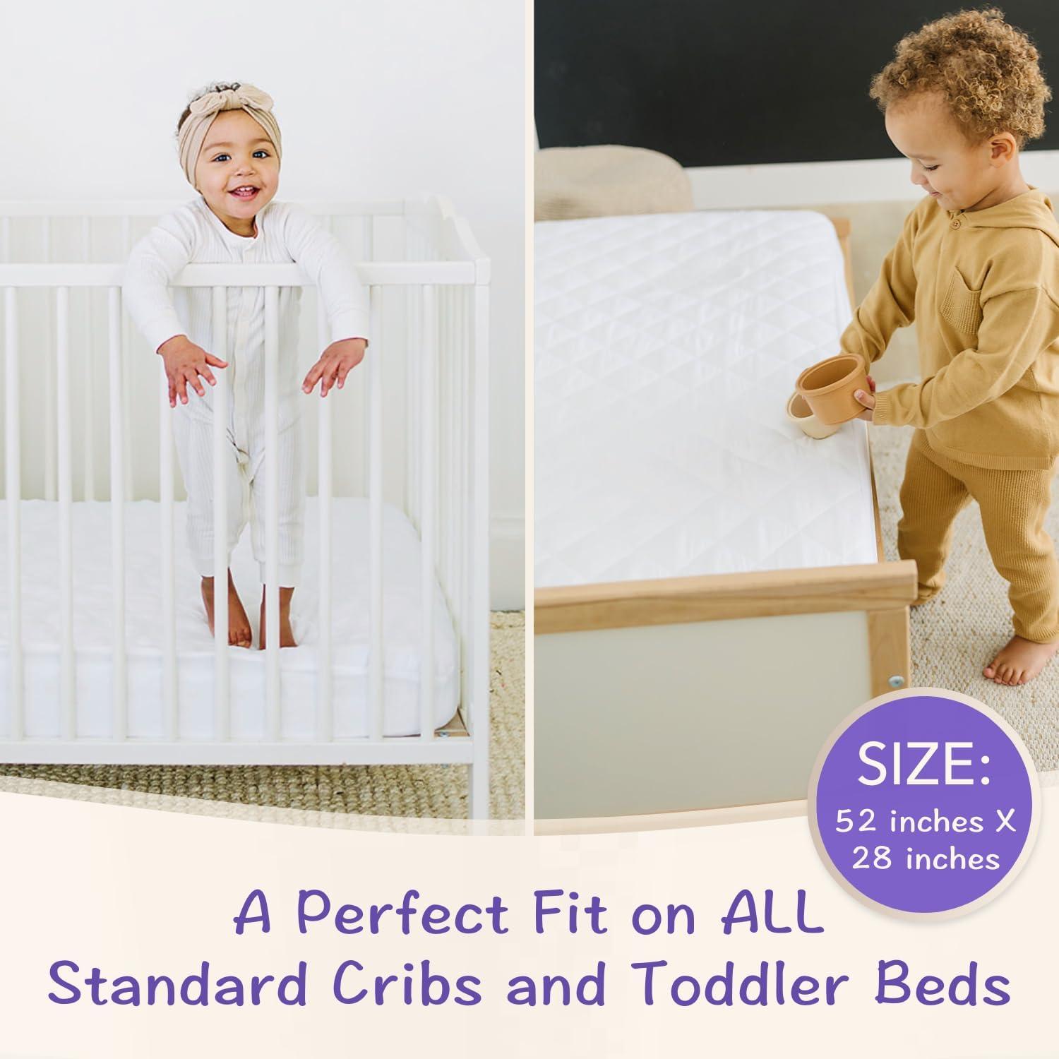 Protector de Colchón para Cuna Little One's Pad 132x71 cm