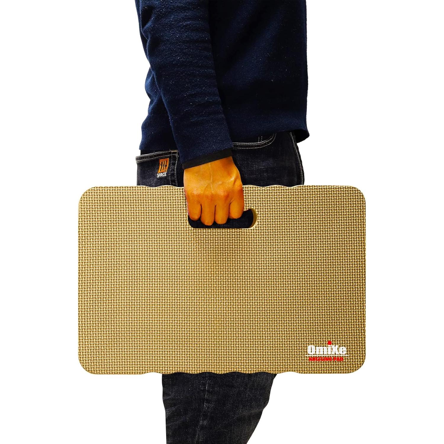 Almohadilla de Rodillas Impermeable Omixe 45.72x27.94 cm Beige