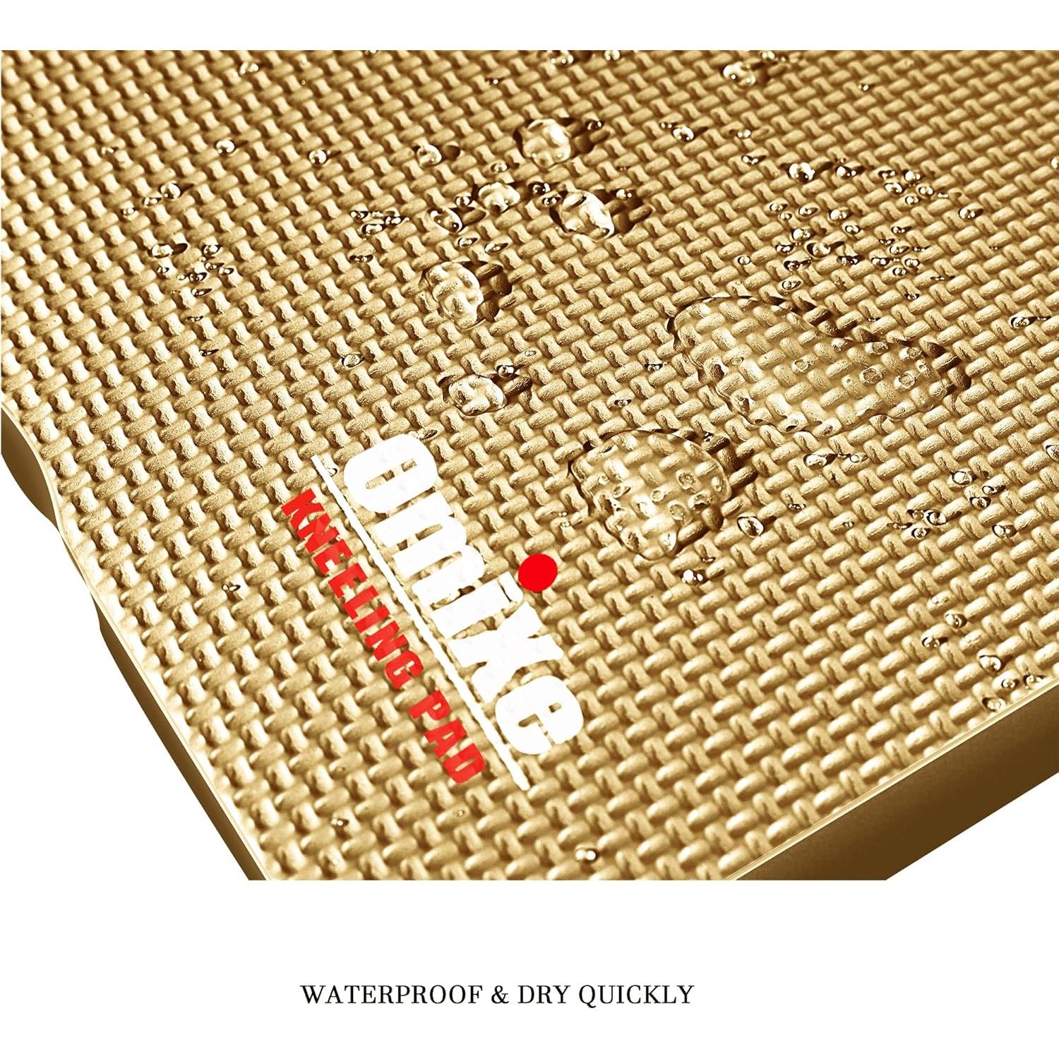 Almohadilla de Rodillas Impermeable Omixe 45.72x27.94 cm Beige