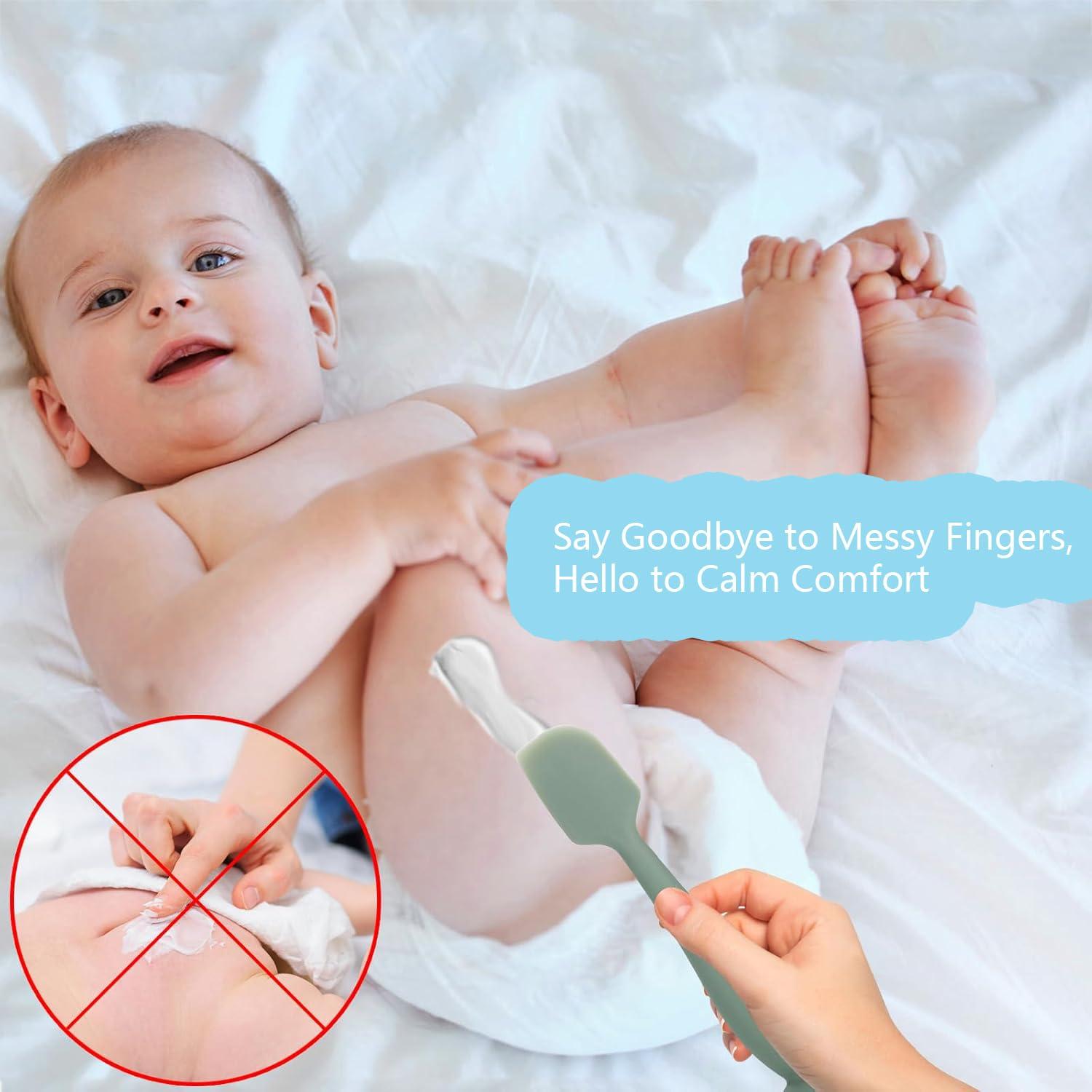 Espátula de Crema para Pañales JIQIHEYI - 3 Colores