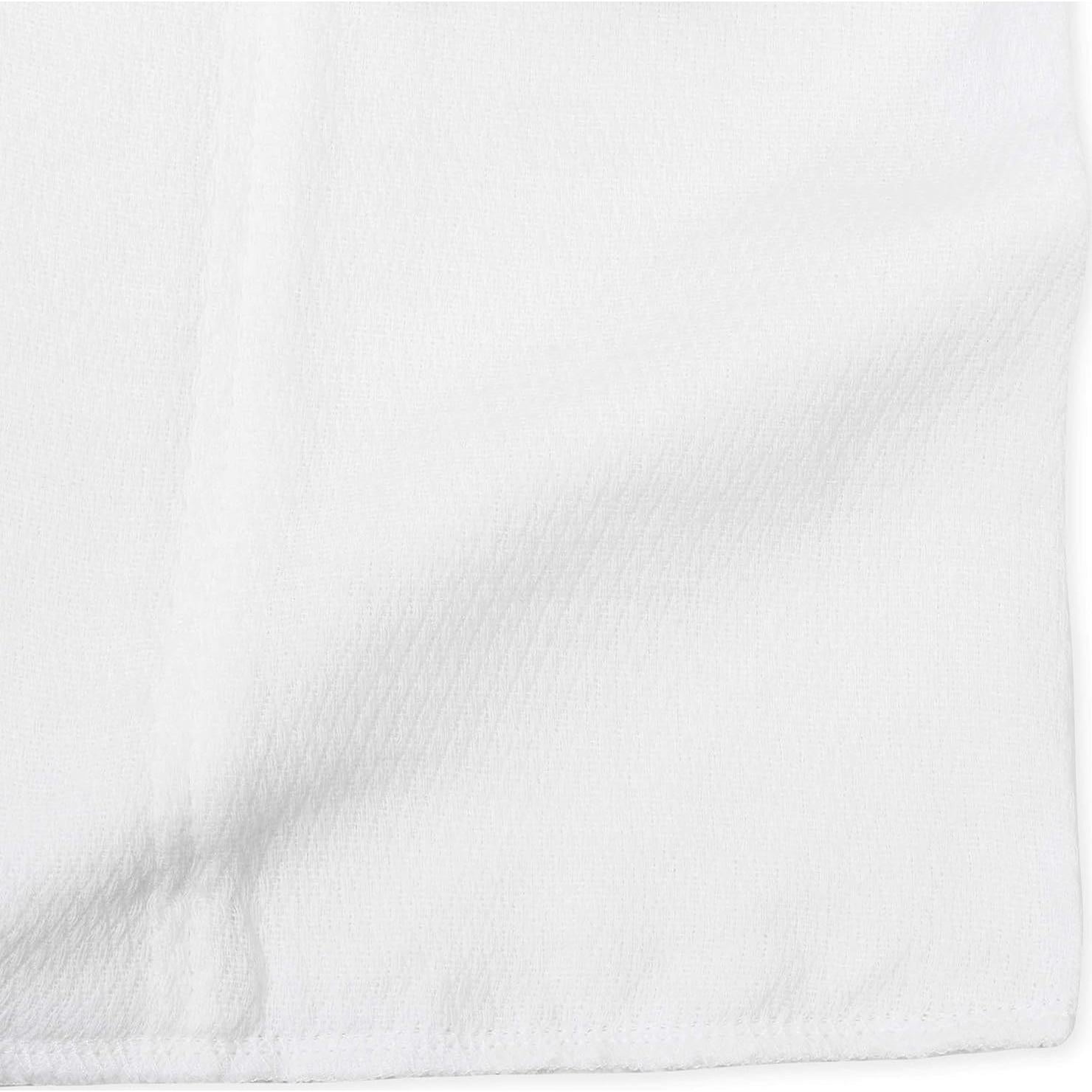 Paquete de 10 Pañales de Tela Gerber 100% Algodón Blanco 3 Capas