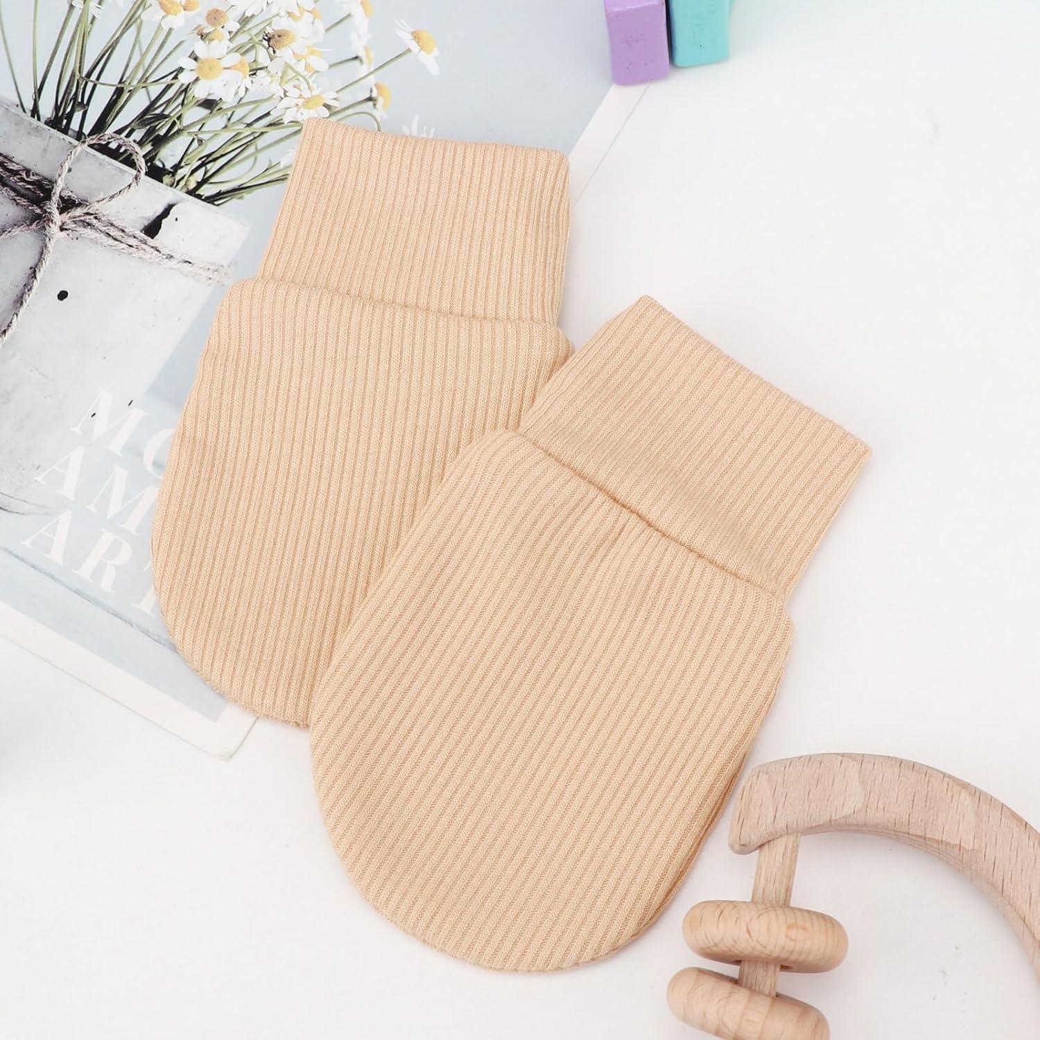 Manoplas para Bebés BQUBO 6 Pares 0-6 Meses Unisex