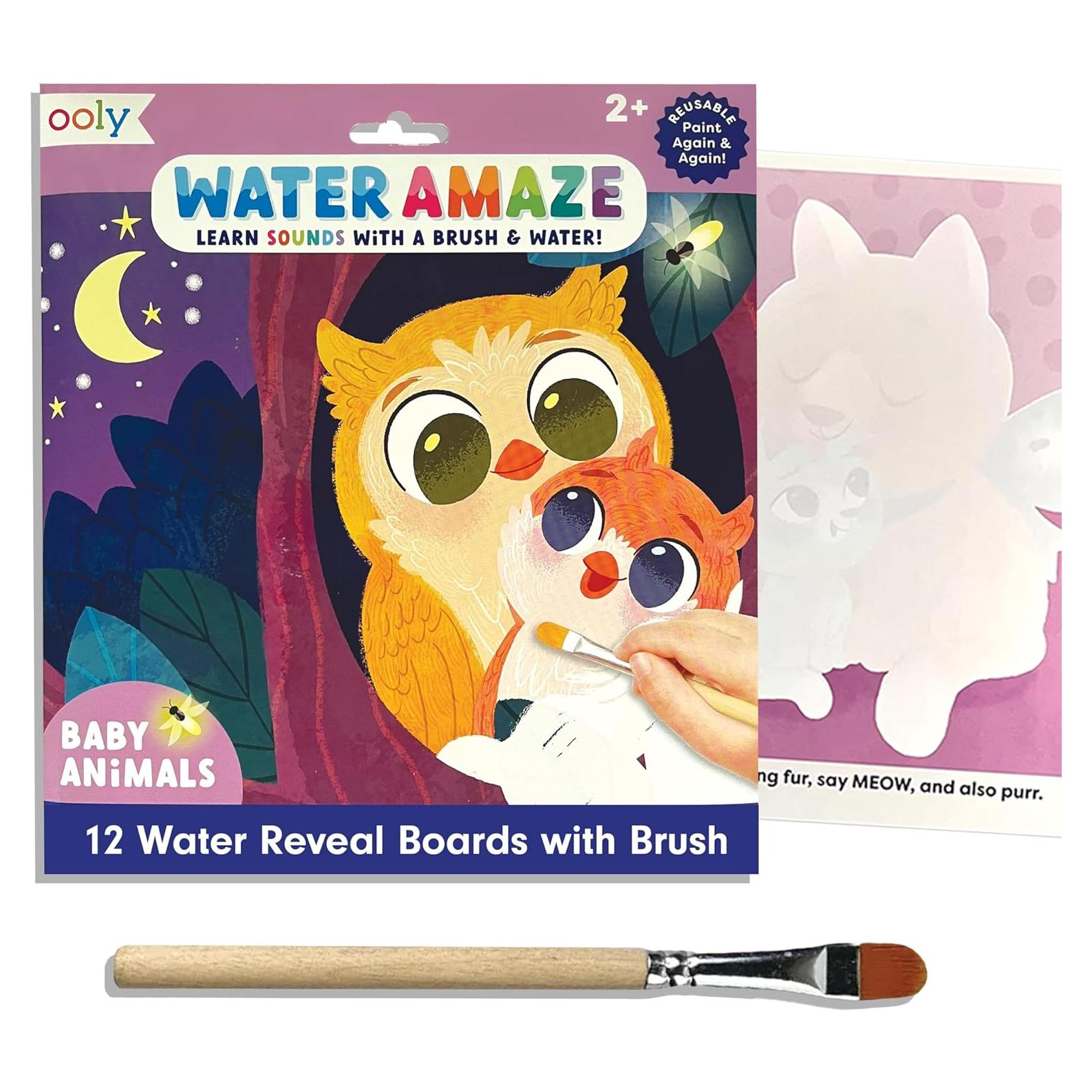 Kit de Pintura Reveladora Ooly - 12 Tableros Reutilizables