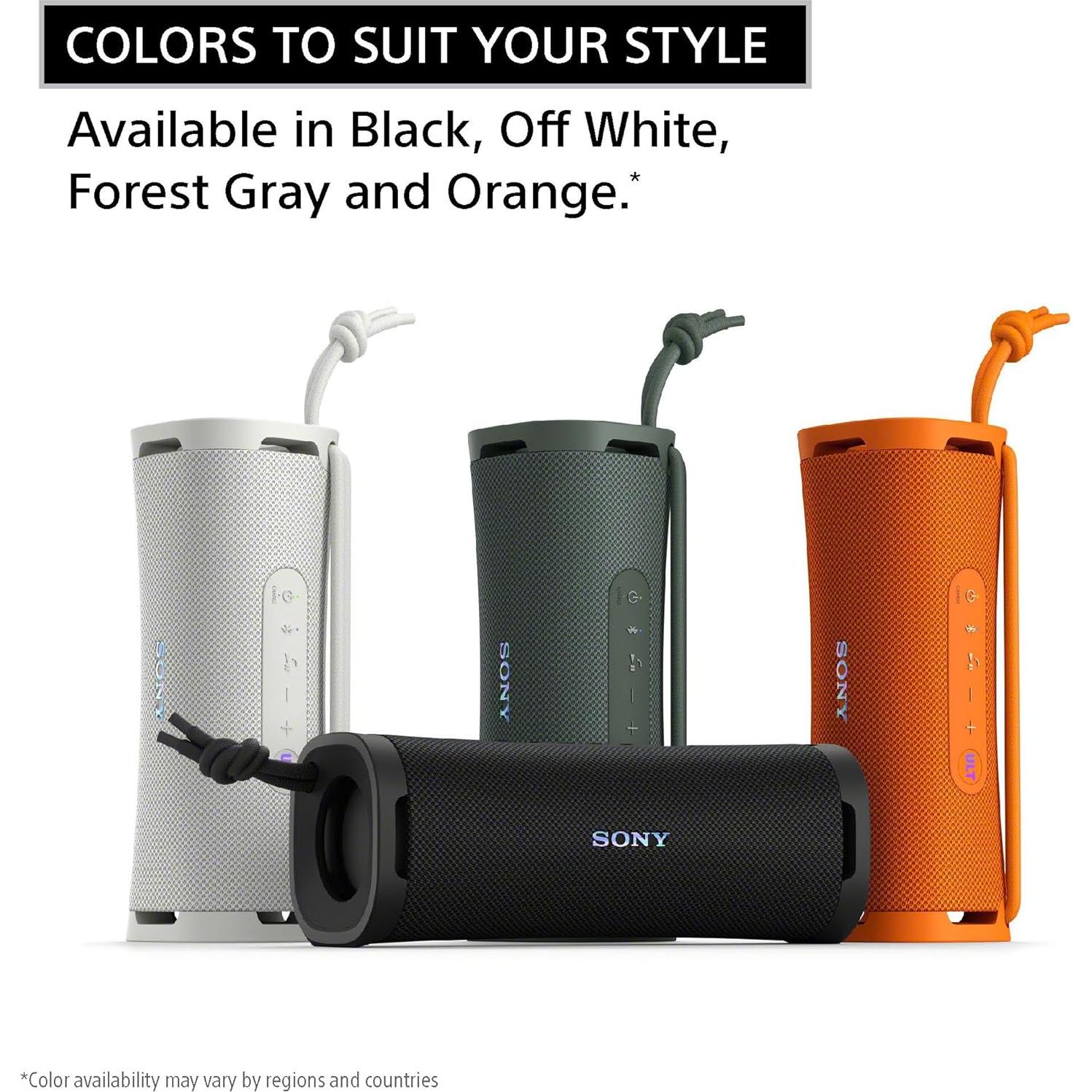 Altavoz Bluetooth Sony ULT Field 1 Impermeable 12h Negro