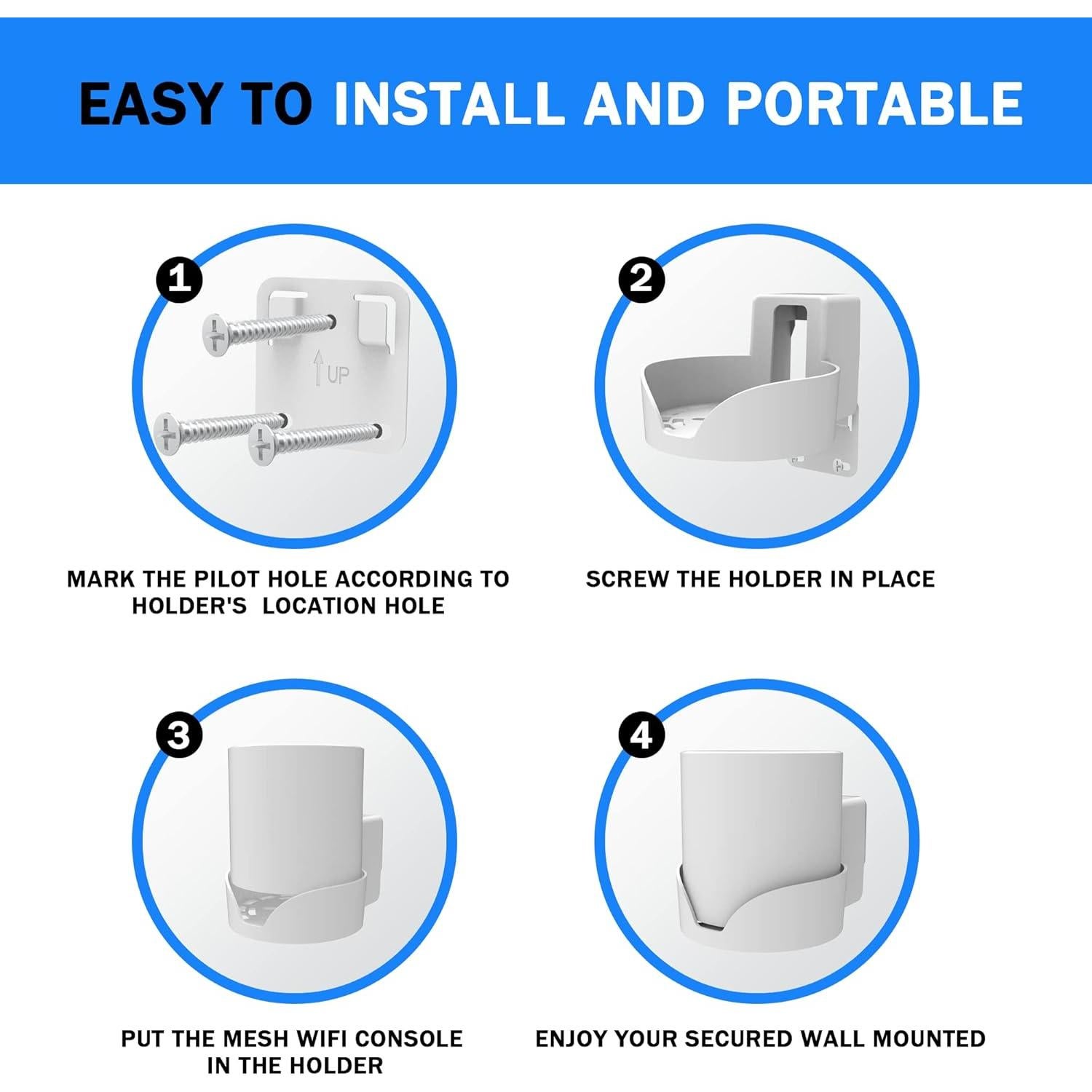 Soporte de Pared para Enrutador WiFi 6 SONGCHEER TP-X50