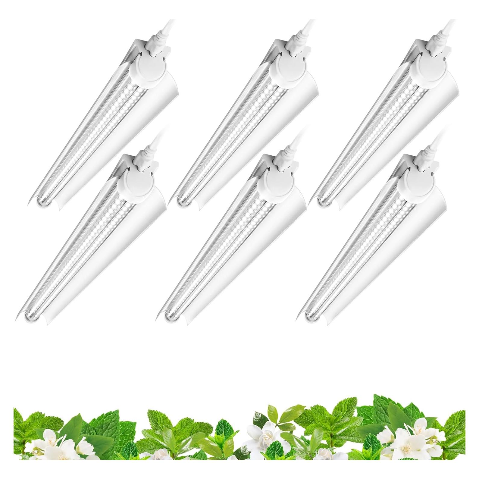 Luces de Cultivo Barrina T8 2FT 5000K Espectro Completo 144W