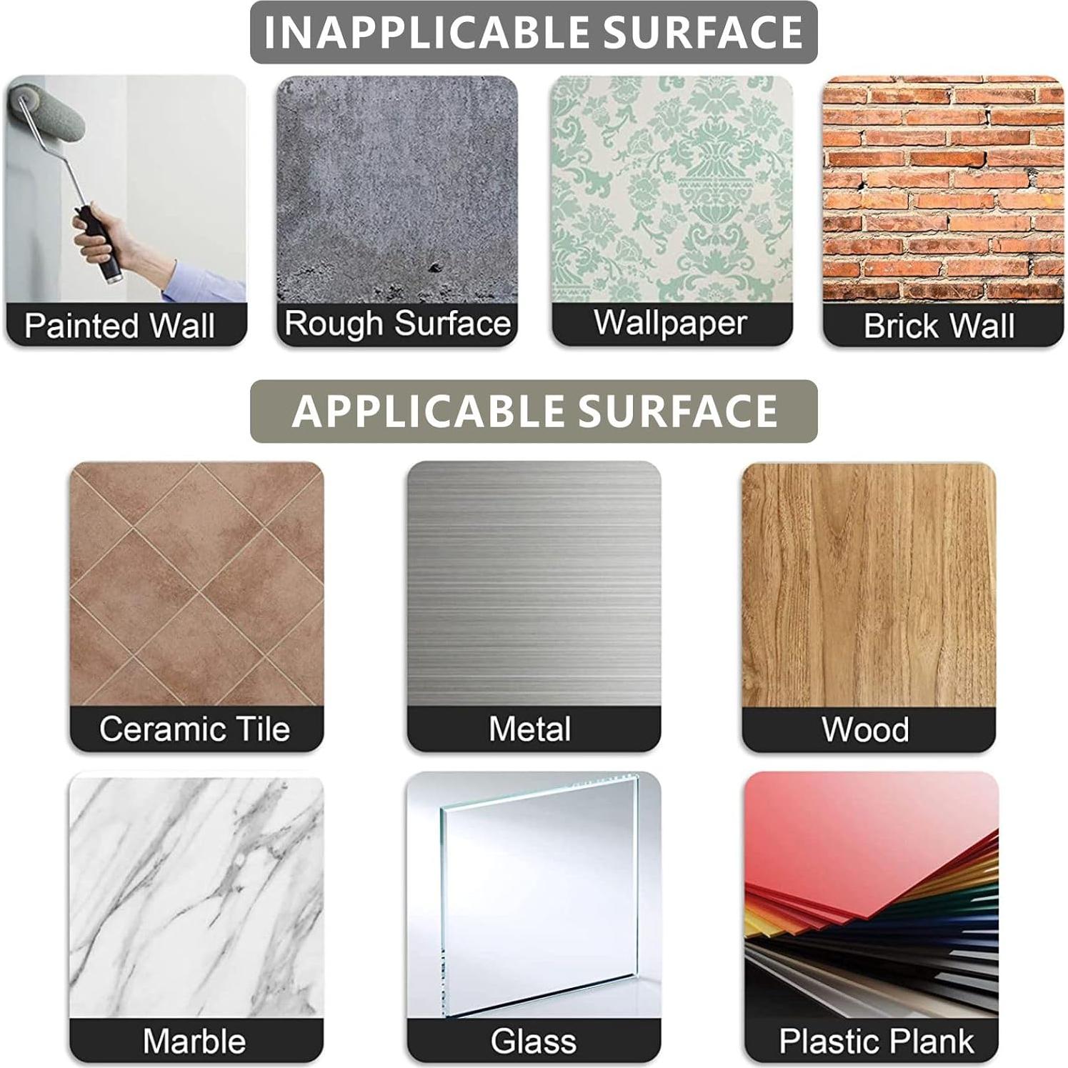 Anillo de Toalla de Baño Eolax Autoadhesivo Acero Inoxidable Negro