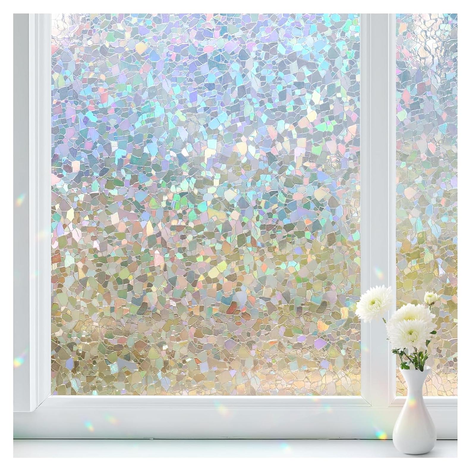 Película de Privacidad Haton 44.5x200 cm Vinilo Transparente