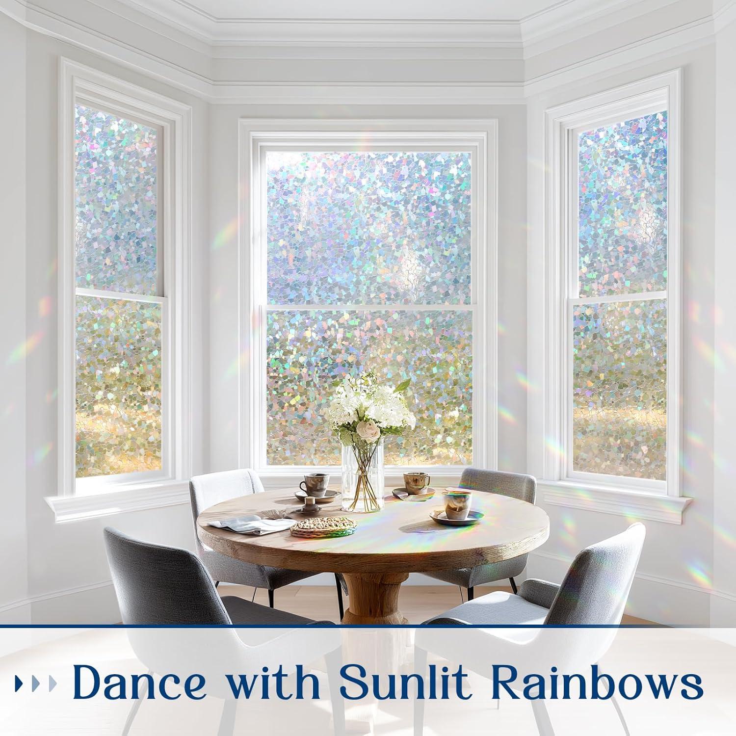 Película de Privacidad Haton 44.5x200 cm Vinilo Transparente