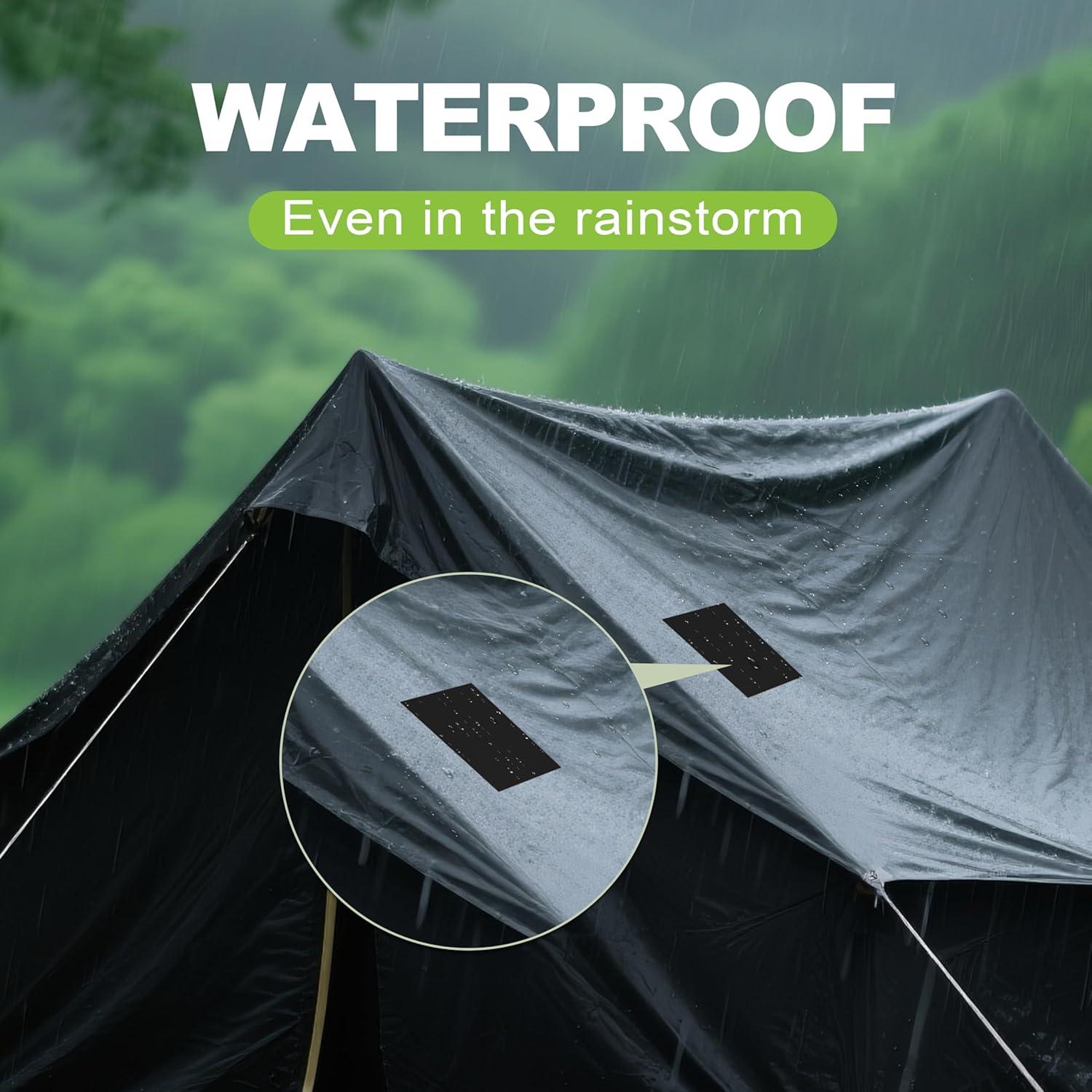 Cinta de Reparación Impermeable TIANLDD 10.16x198.12cm Verde