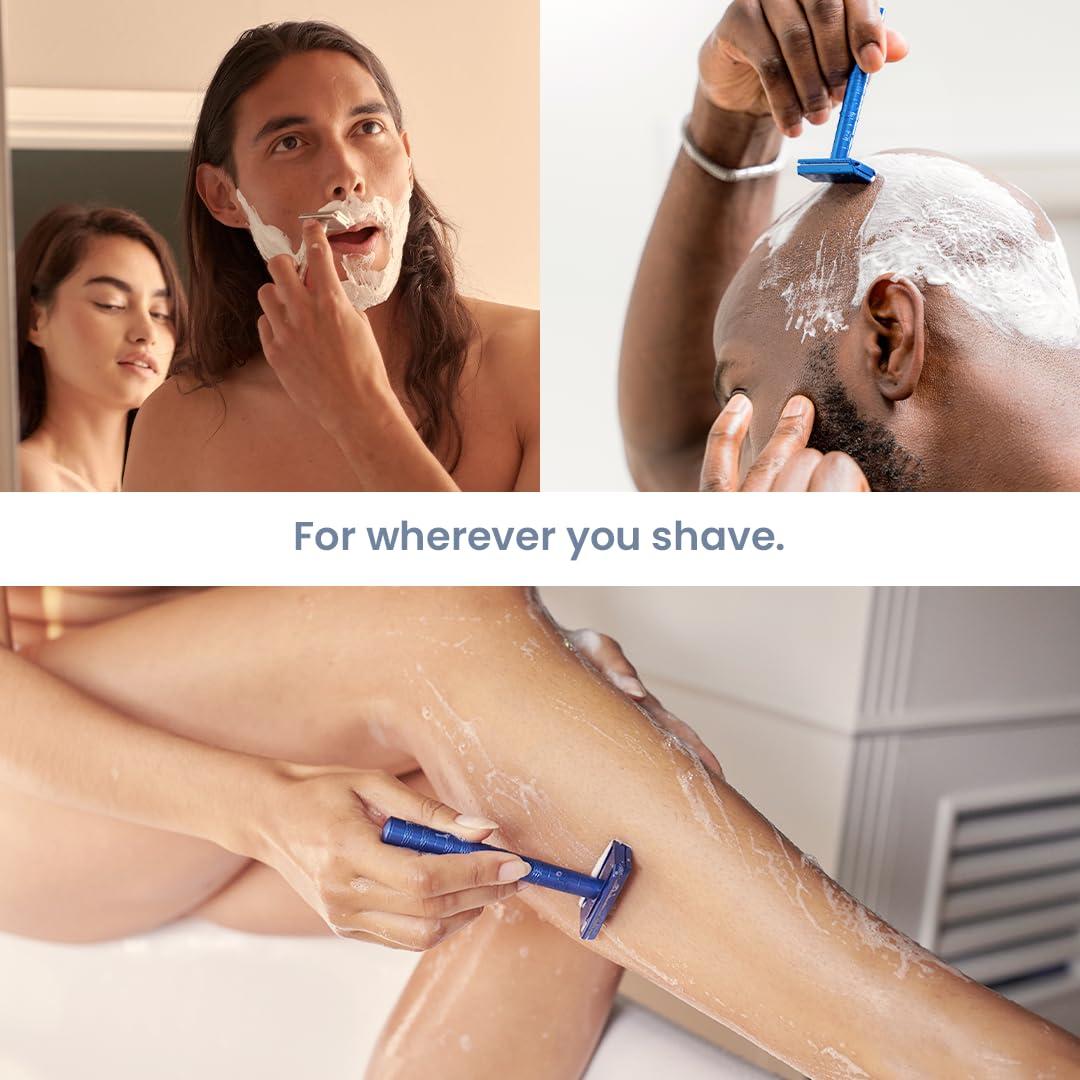 Maquinilla de Afeitar Henson AL13 - Doble Cuchilla Aluminio