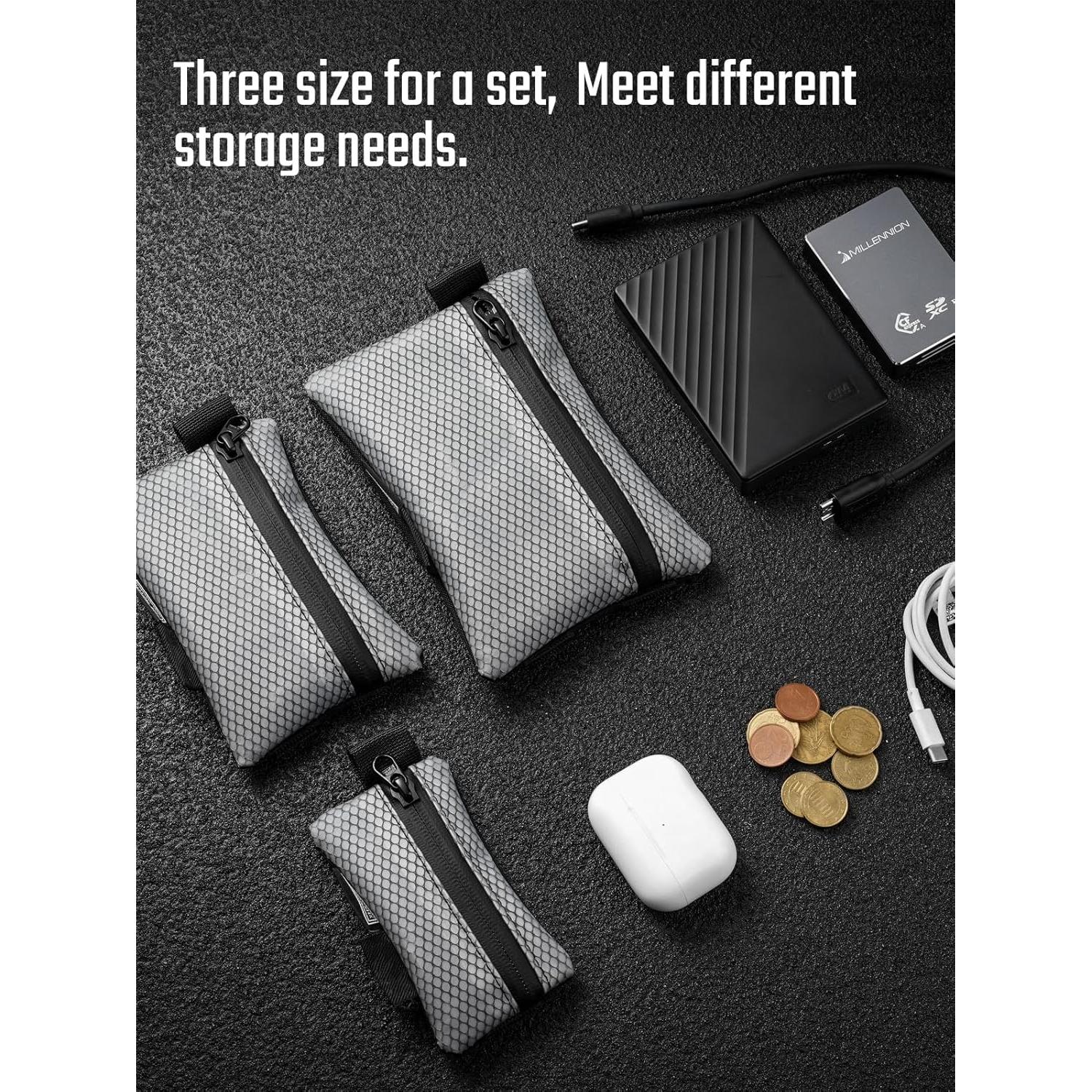 Juego de Bolsas de Almacenamiento TACTICAL GEEK A5 Negro