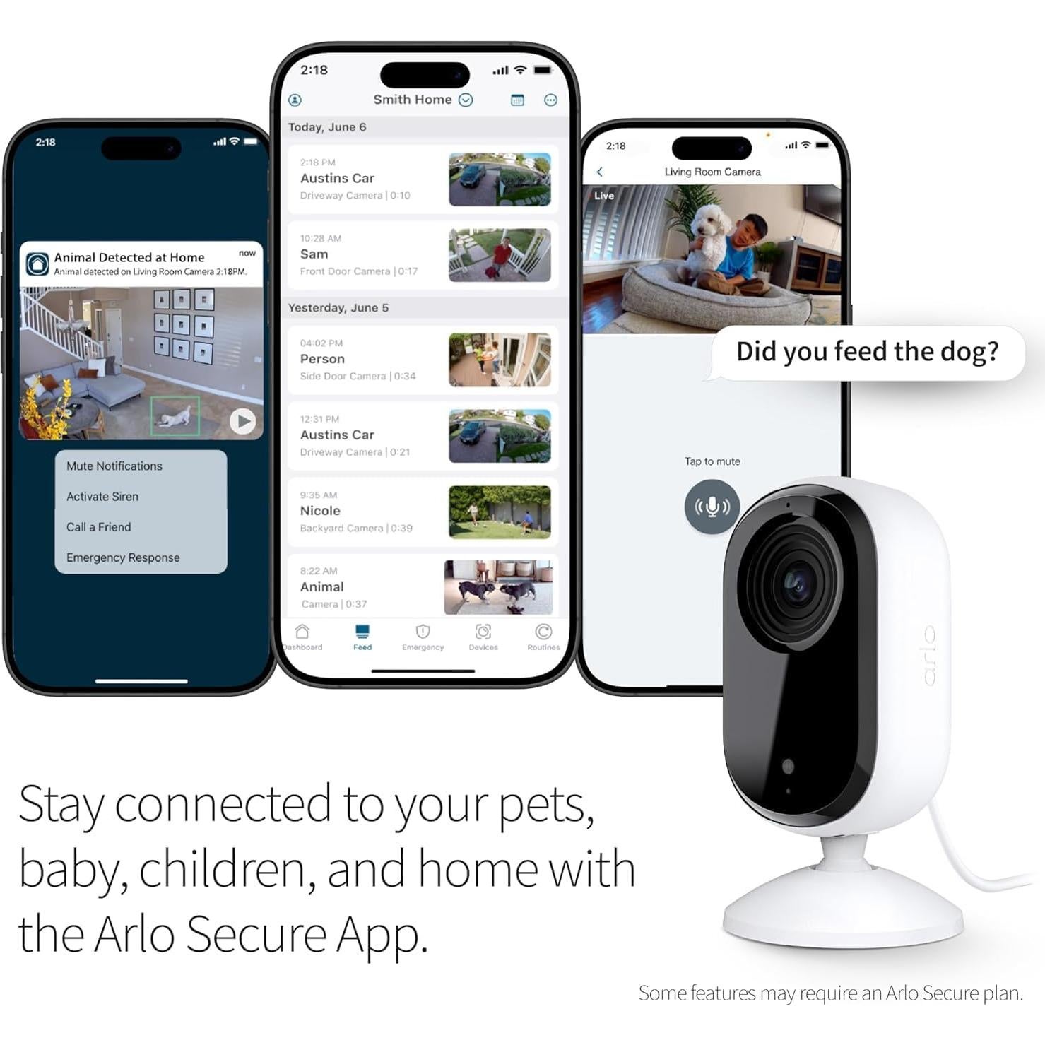Cámara de Seguridad Arlo Esencial 2da Generación HD 1080p