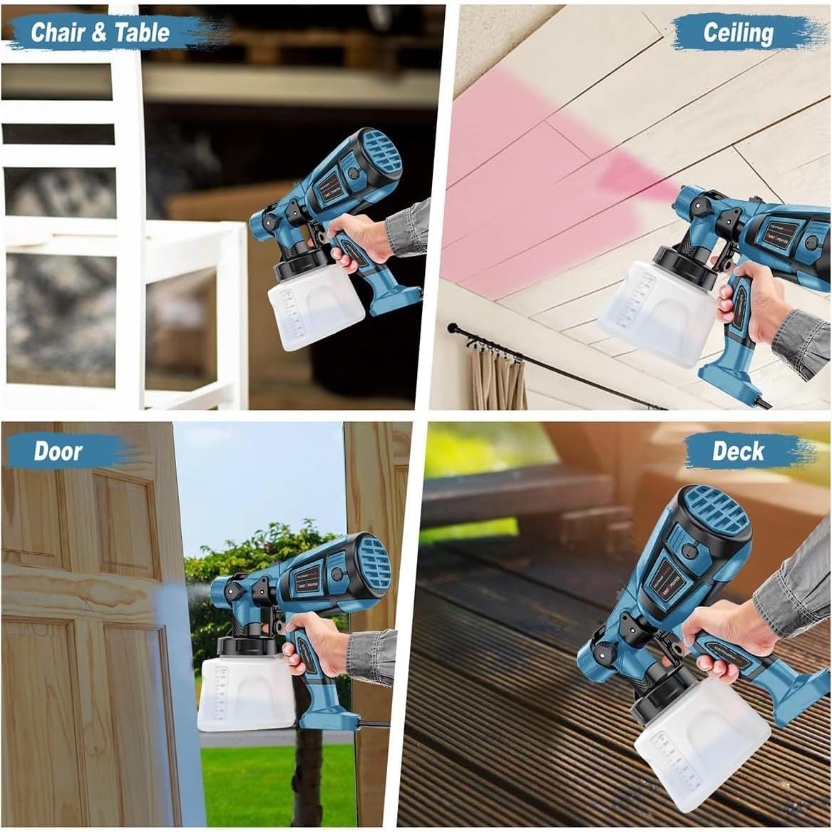 Pulverizador de Pintura Eléctrico Xavax CN-6000 1000W 1400ml