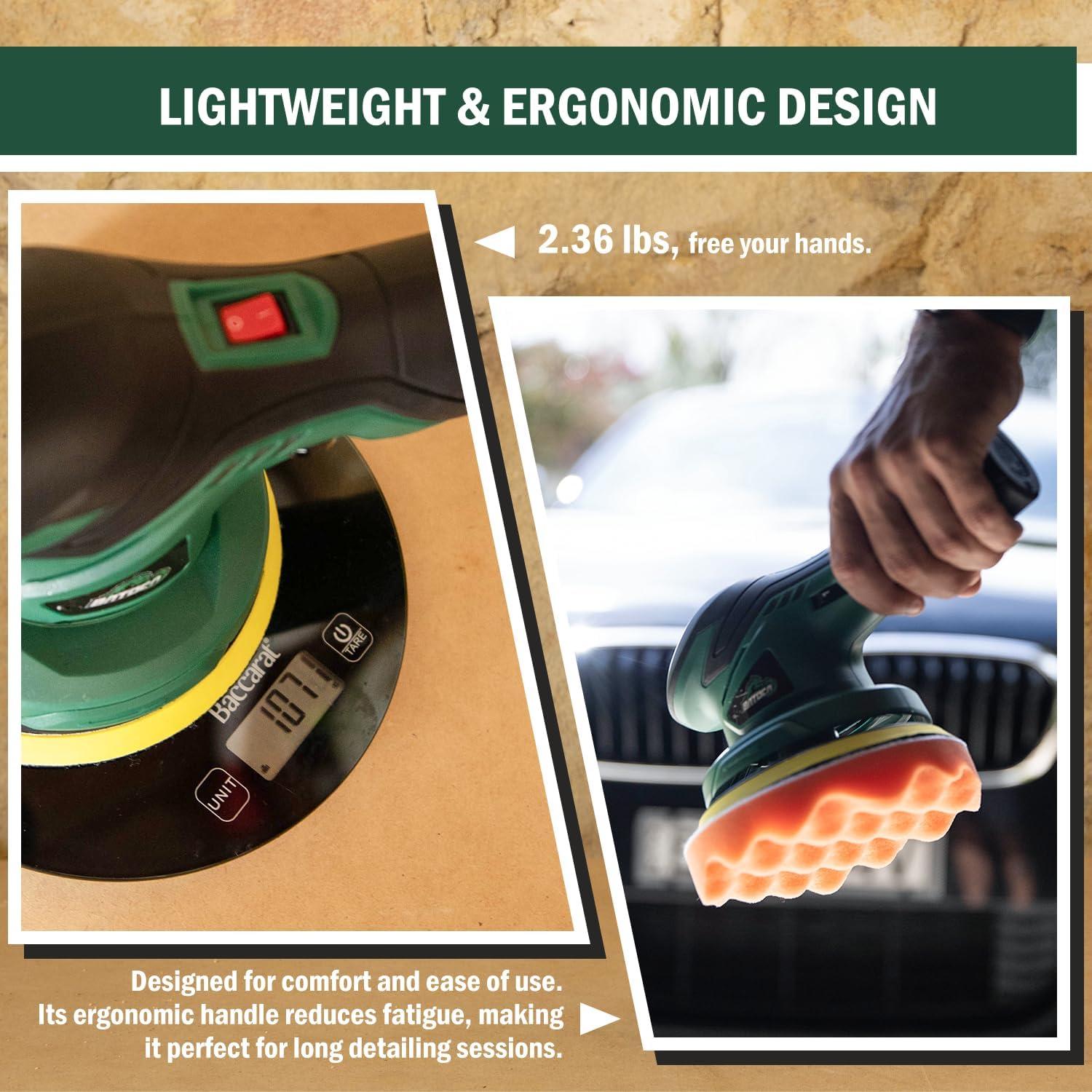 Pulidor Inalámbrico BATOCA S3 12V 2.0Ah 6 Velocidades