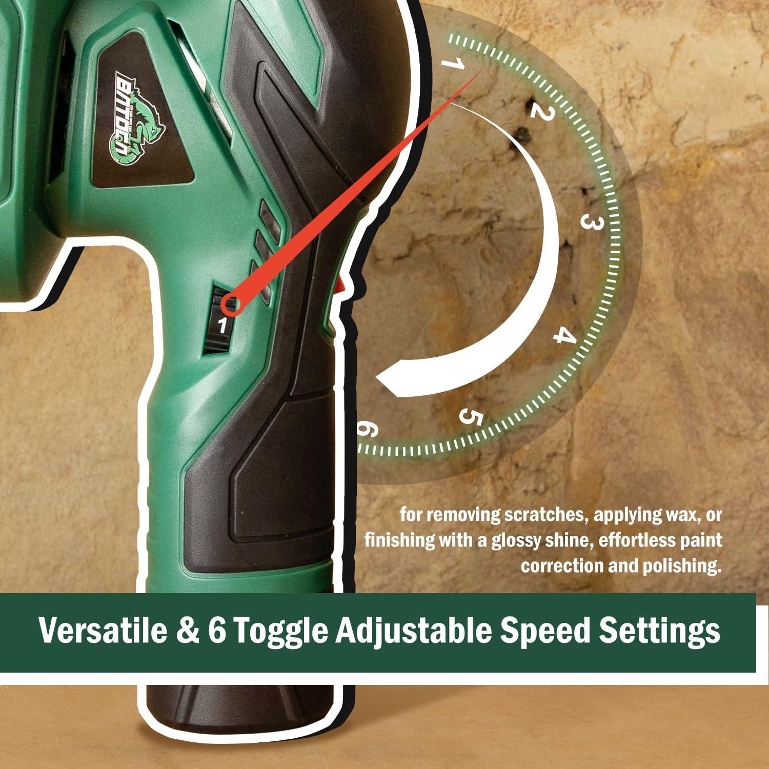 Pulidor Inalámbrico BATOCA S3 12V 2.0Ah 6 Velocidades