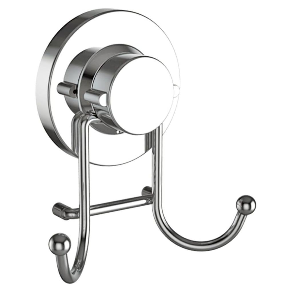 Ganchos de Ventosa HOME SO para Ducha y Cocina - Cromo