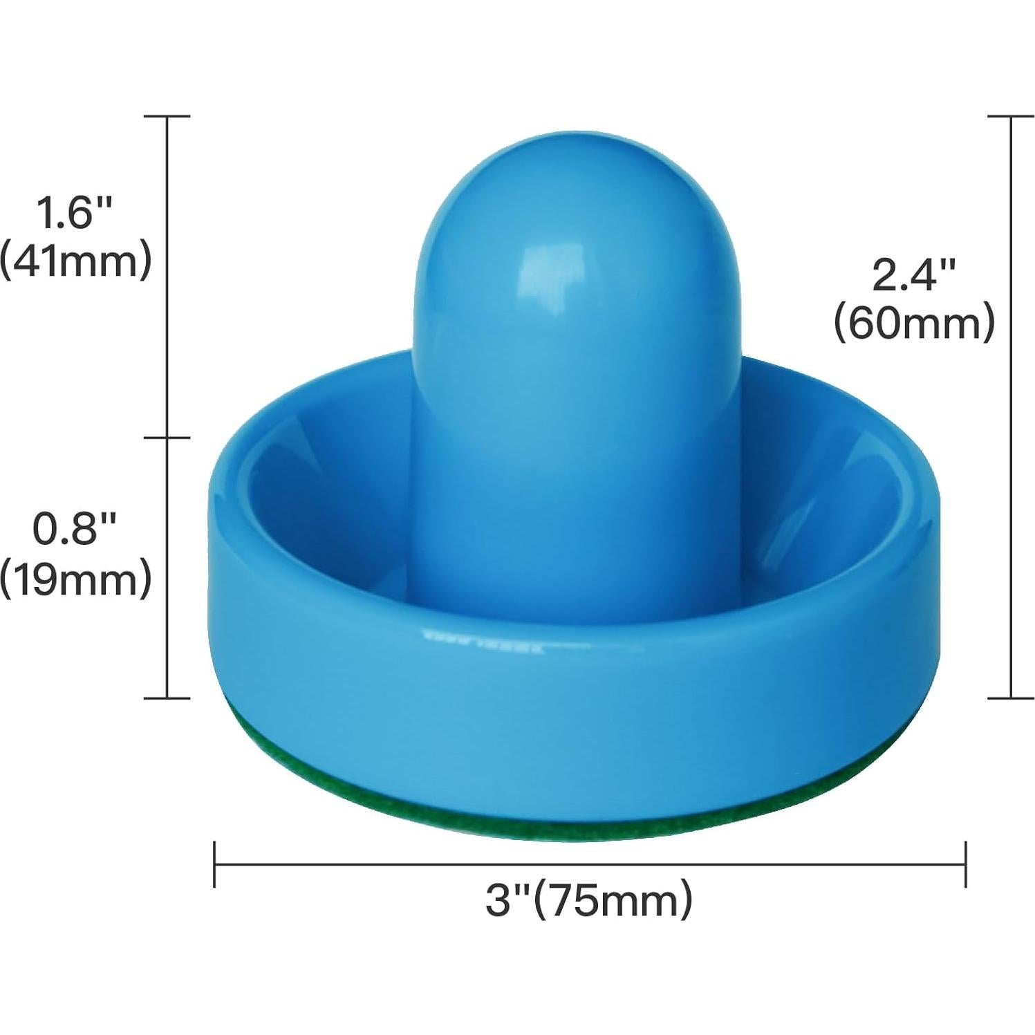Disco de Hockey de Aire Recargable HYCT con Palas Azules