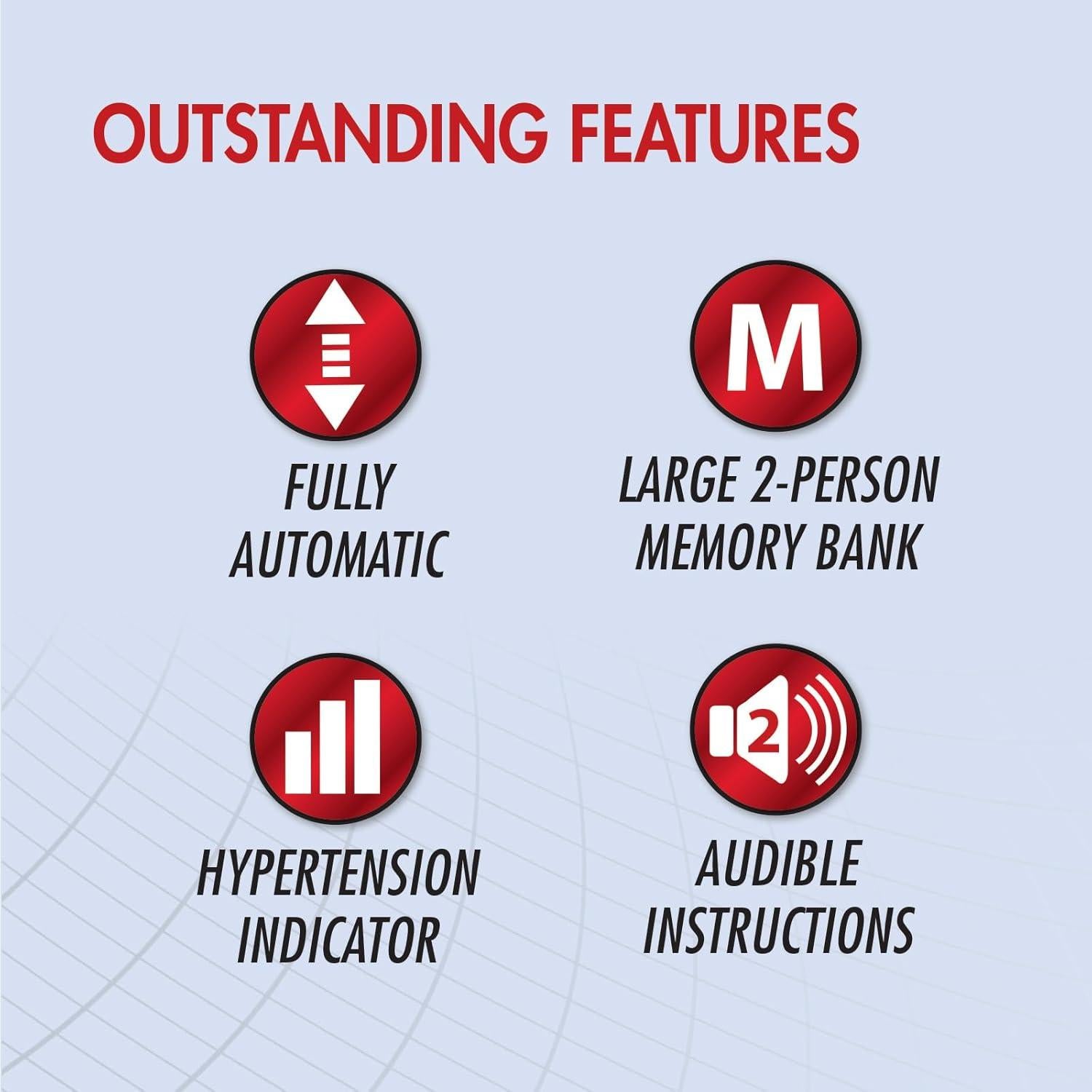 Monitor de Presión Arterial Veridian Healthcare 01-742T con Instrucciones Auditivas