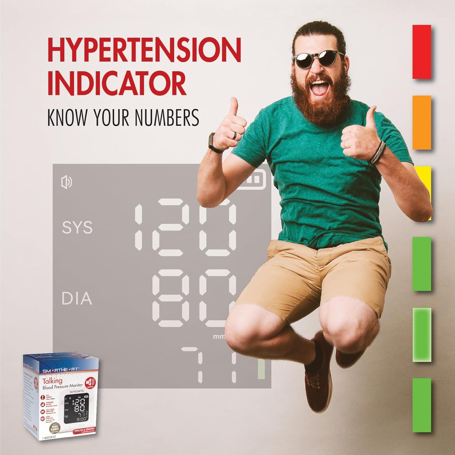 Monitor de Presión Arterial Veridian Healthcare 01-742T con Instrucciones Auditivas