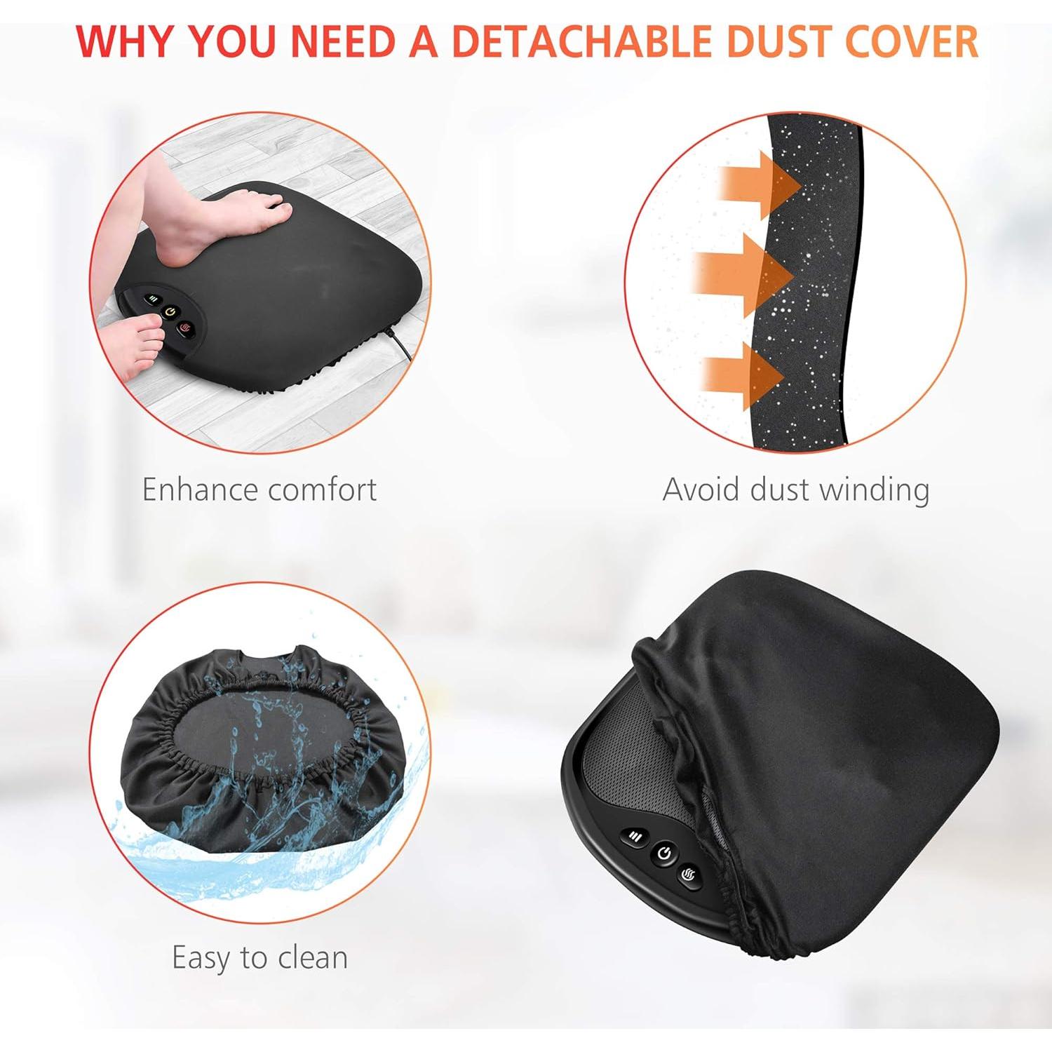 Masajeador de pies y espalda Comfier CF-5903 Shiatsu con calor