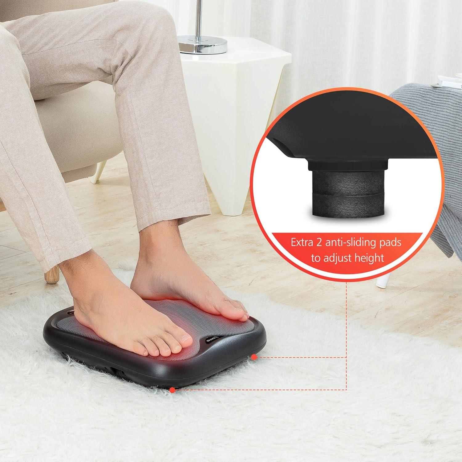 Masajeador de pies y espalda Comfier CF-5903 Shiatsu con calor