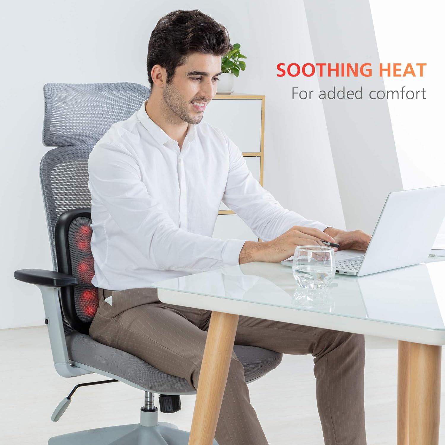 Masajeador de pies y espalda Comfier CF-5903 Shiatsu con calor