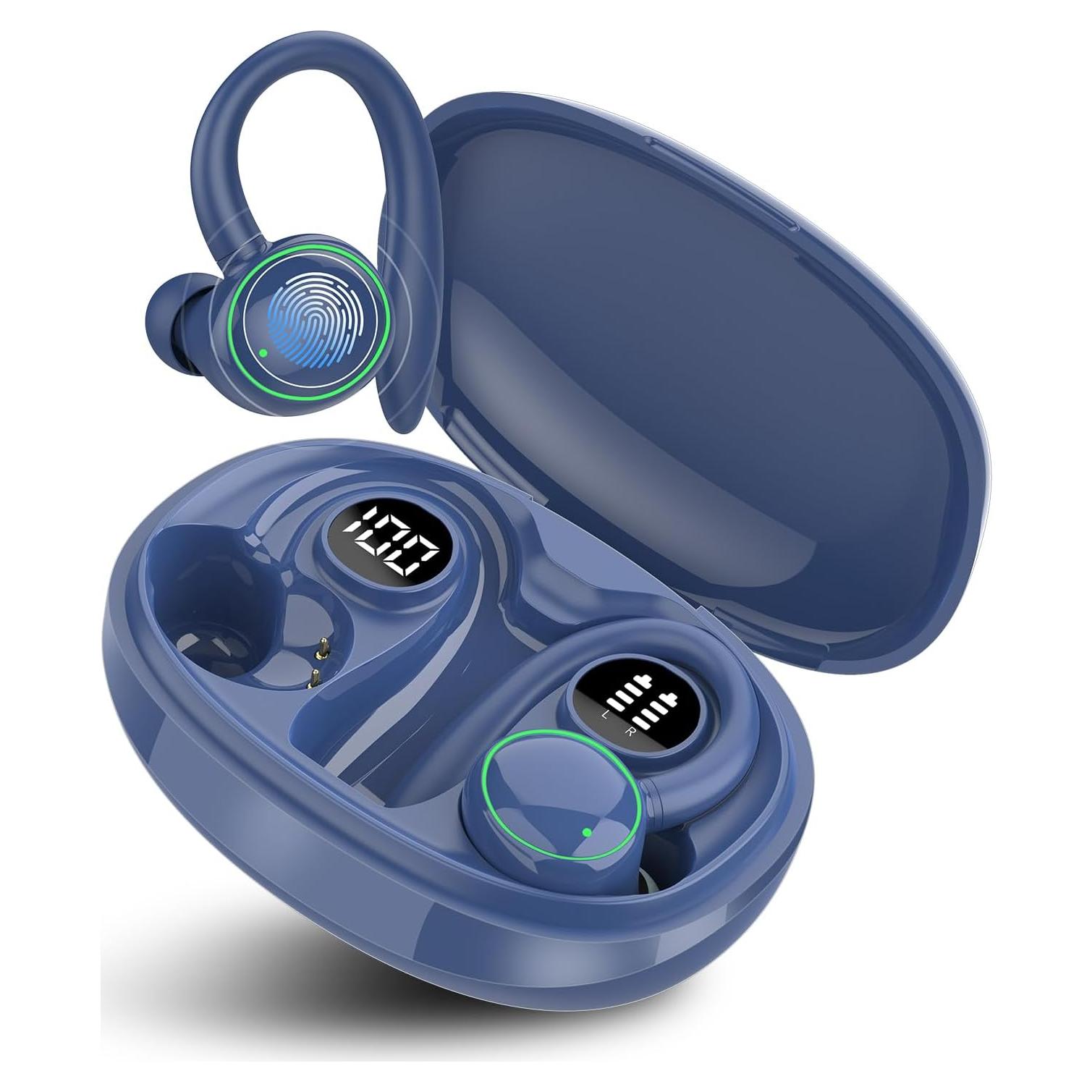 Auriculares Traductores Inalámbricos Ai C6 144 Idiomas Azul