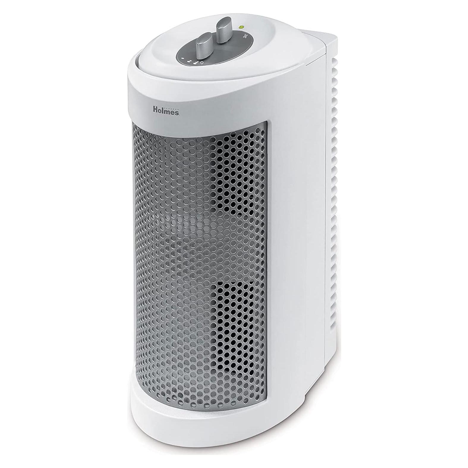 Purificador de Aire Torre Holmes HAP706-NU-1 HEPA 99.97% Blanco