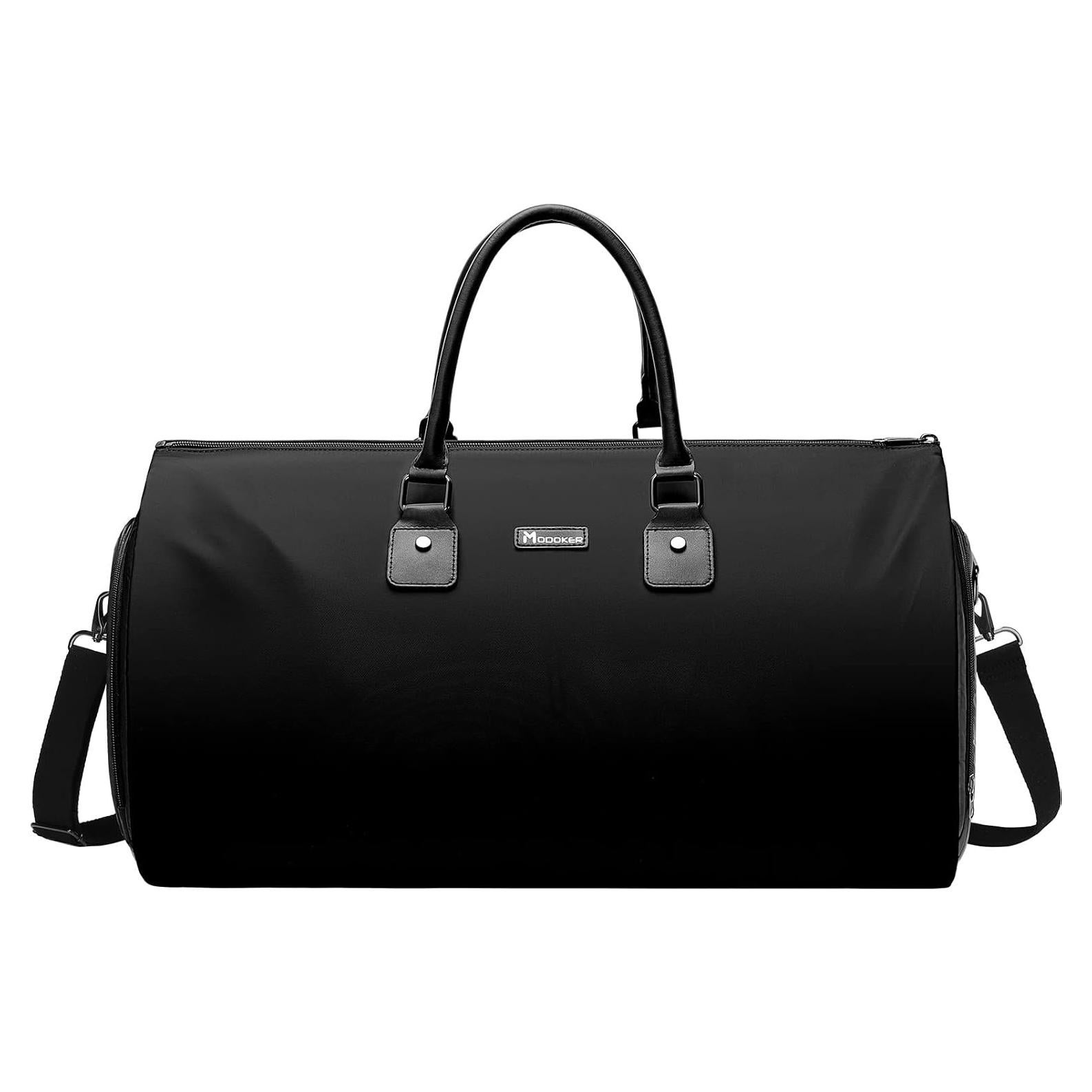 Bolsa de Ropa Duffle Modoker 45L - Aprobada por Aerolíneas, Negro