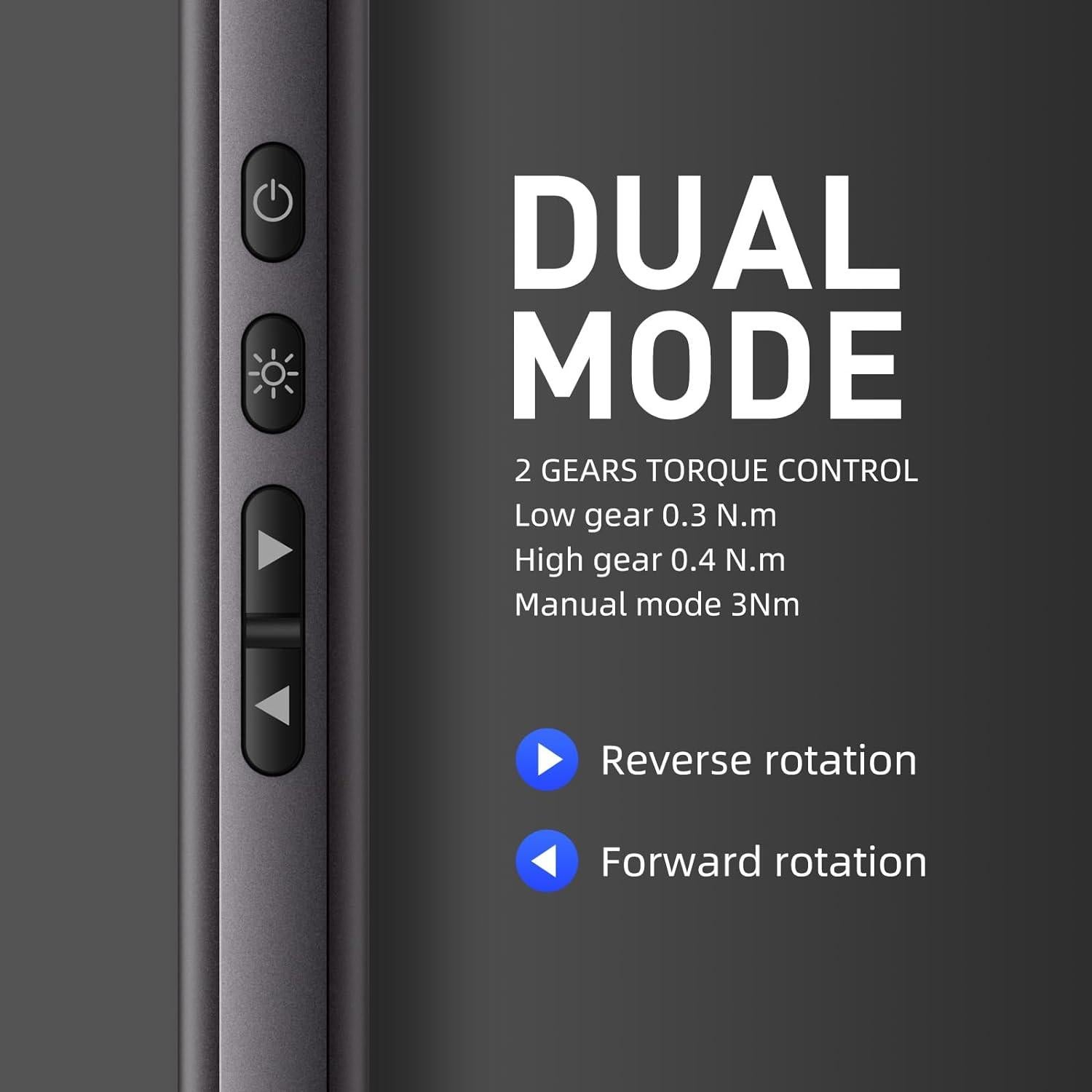 Destornillador Eléctrico MAVHTEL 44 en 1 con Luz LED