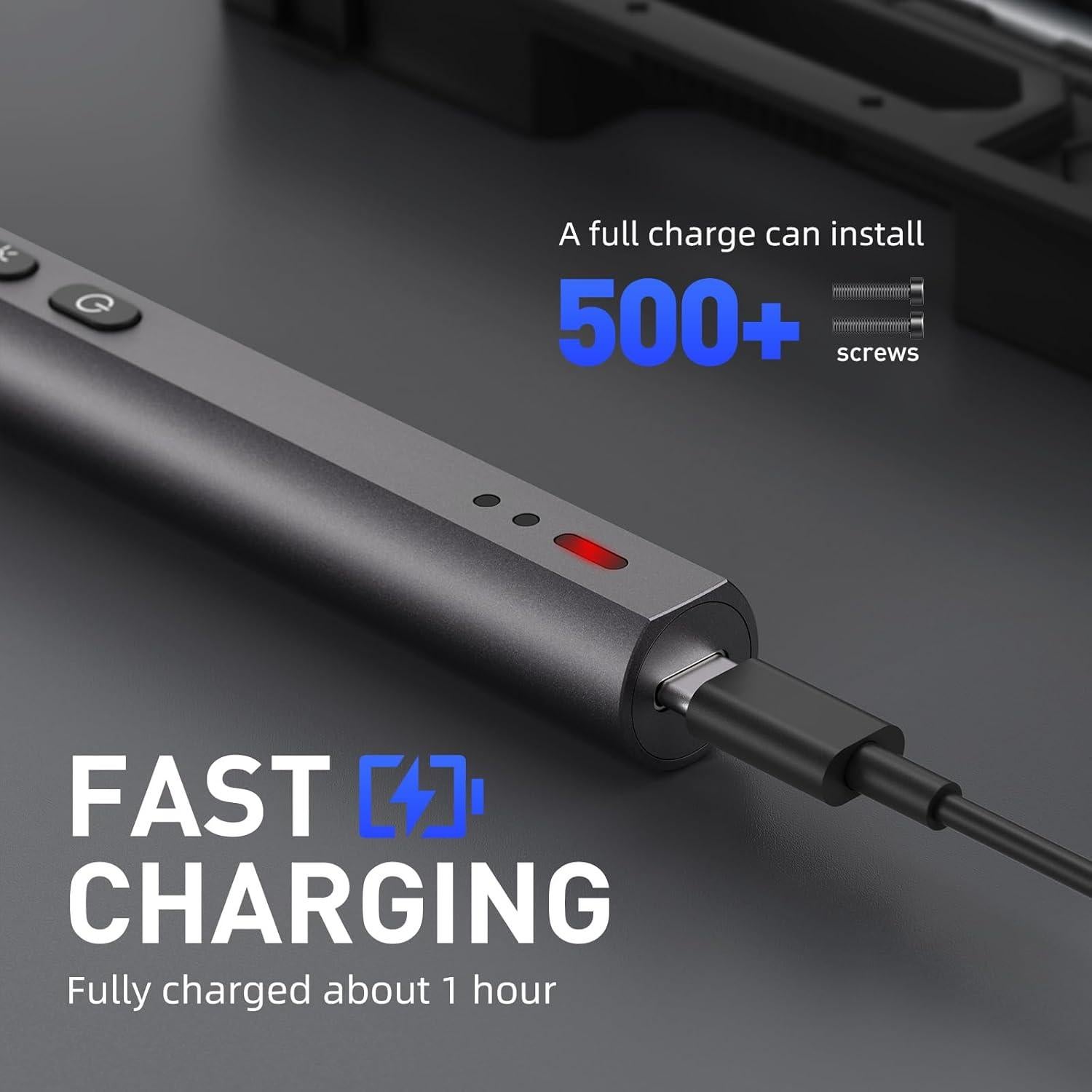 Destornillador Eléctrico MAVHTEL 44 en 1 con Luz LED