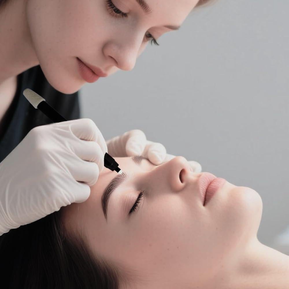 Lápices desechables para microblading 18U 0.18mm con esponja