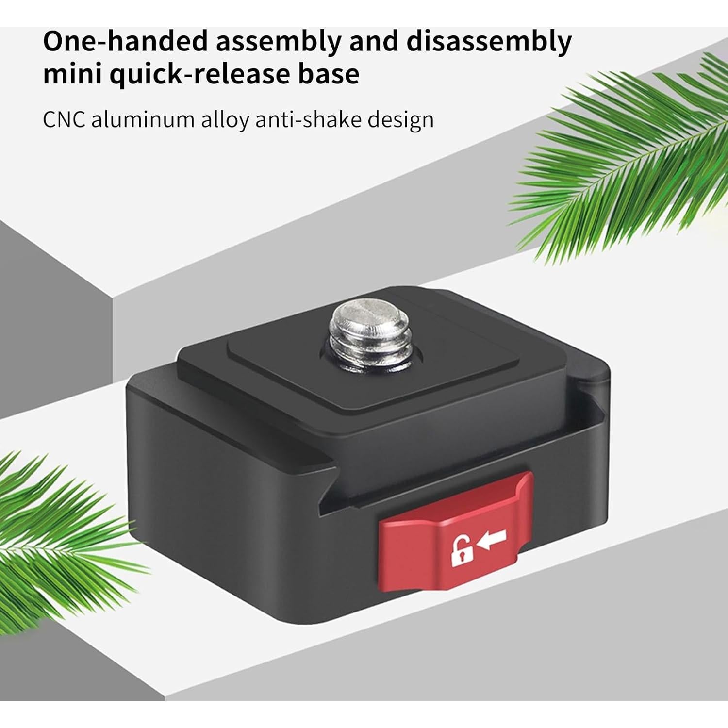 Adaptador de Montaje Rápido Mechrig MR63015 para Trípode