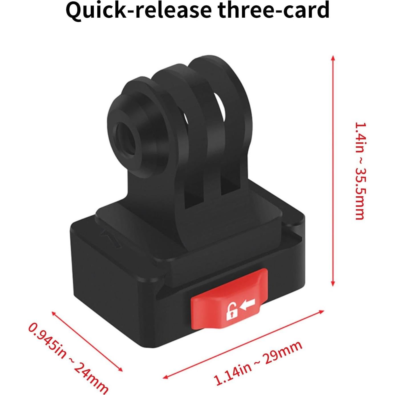 Adaptador de Montaje Rápido Mechrig MR63015 para Trípode