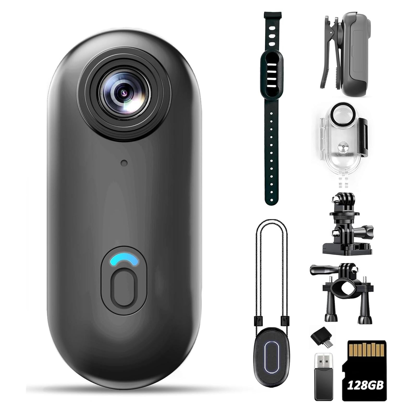 Cámara Mini 4K Tianzhenlan H88 128GB a Prueba de Agua