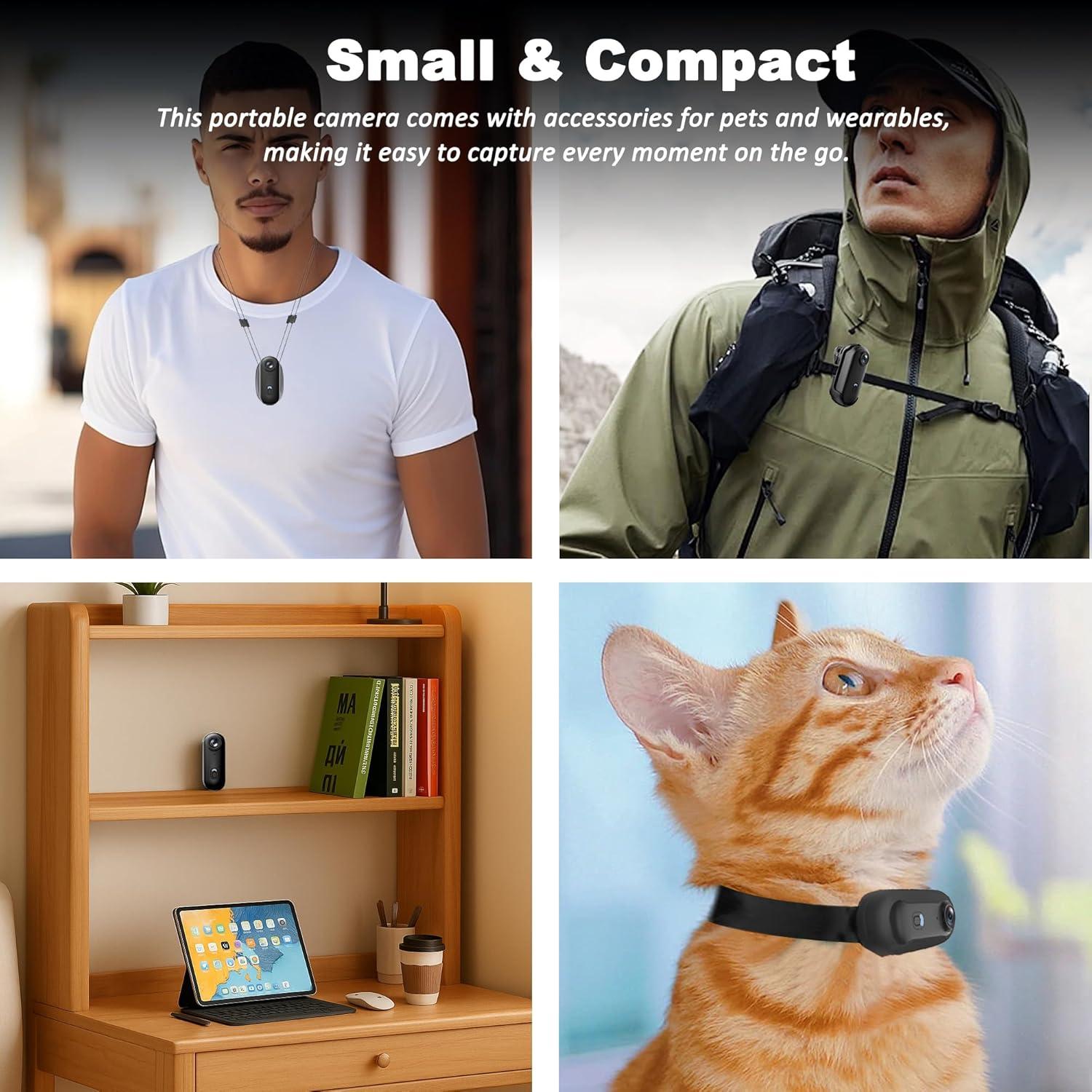 Cámara Mini 4K Tianzhenlan H88 128GB a Prueba de Agua