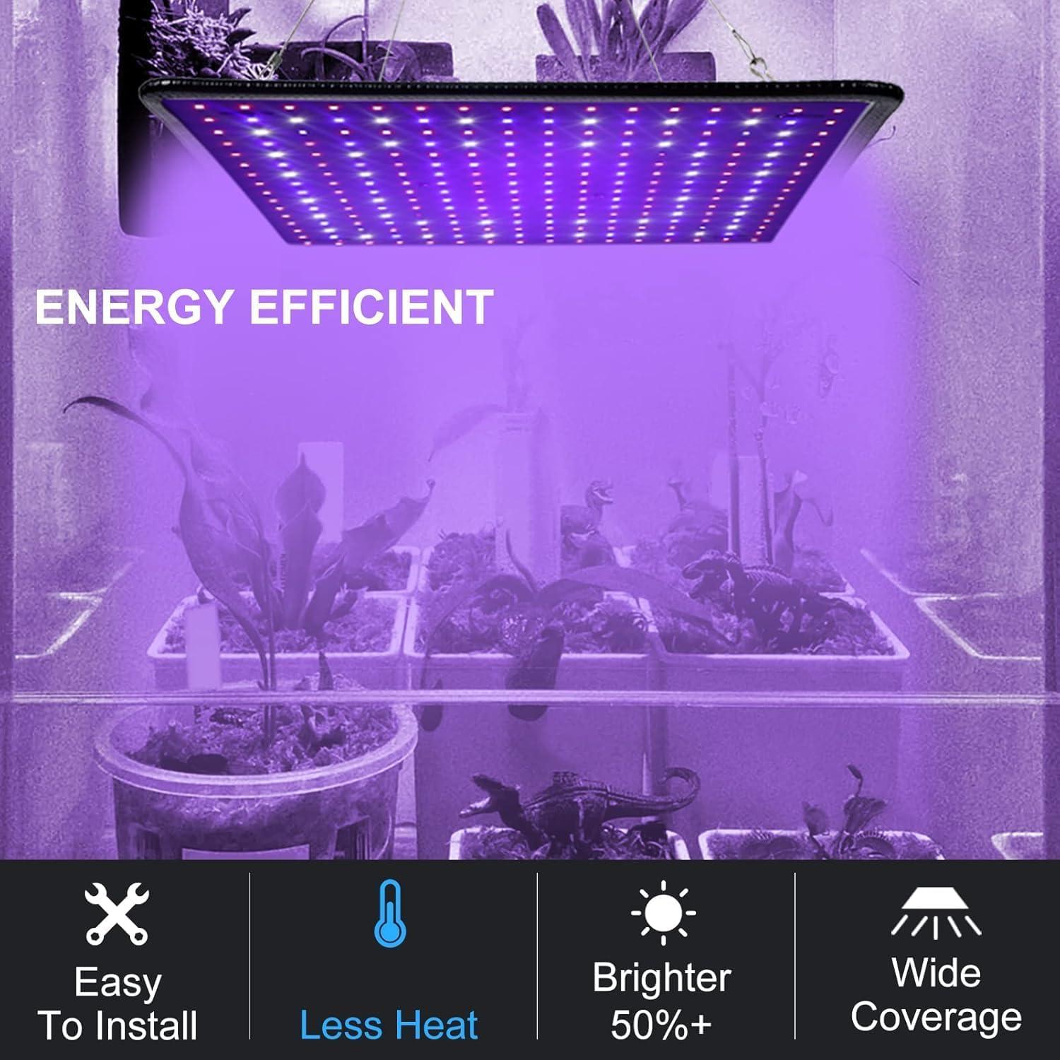 Luz de Cultivo LED LUYIMIN 600W Espectro Completo para Plantas