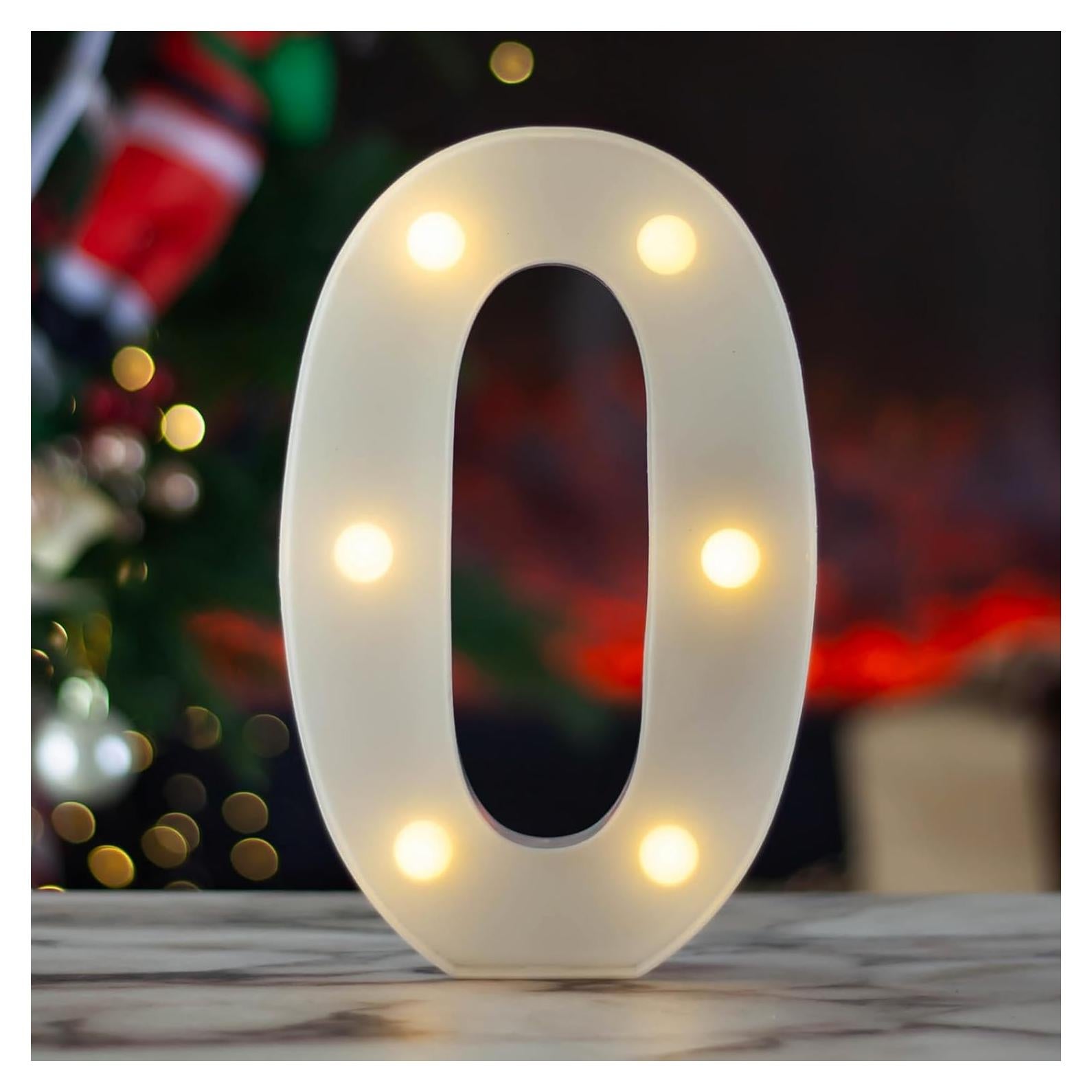 Luz LED de Letras y Números SKYPHAROS 22.5cm Decoración