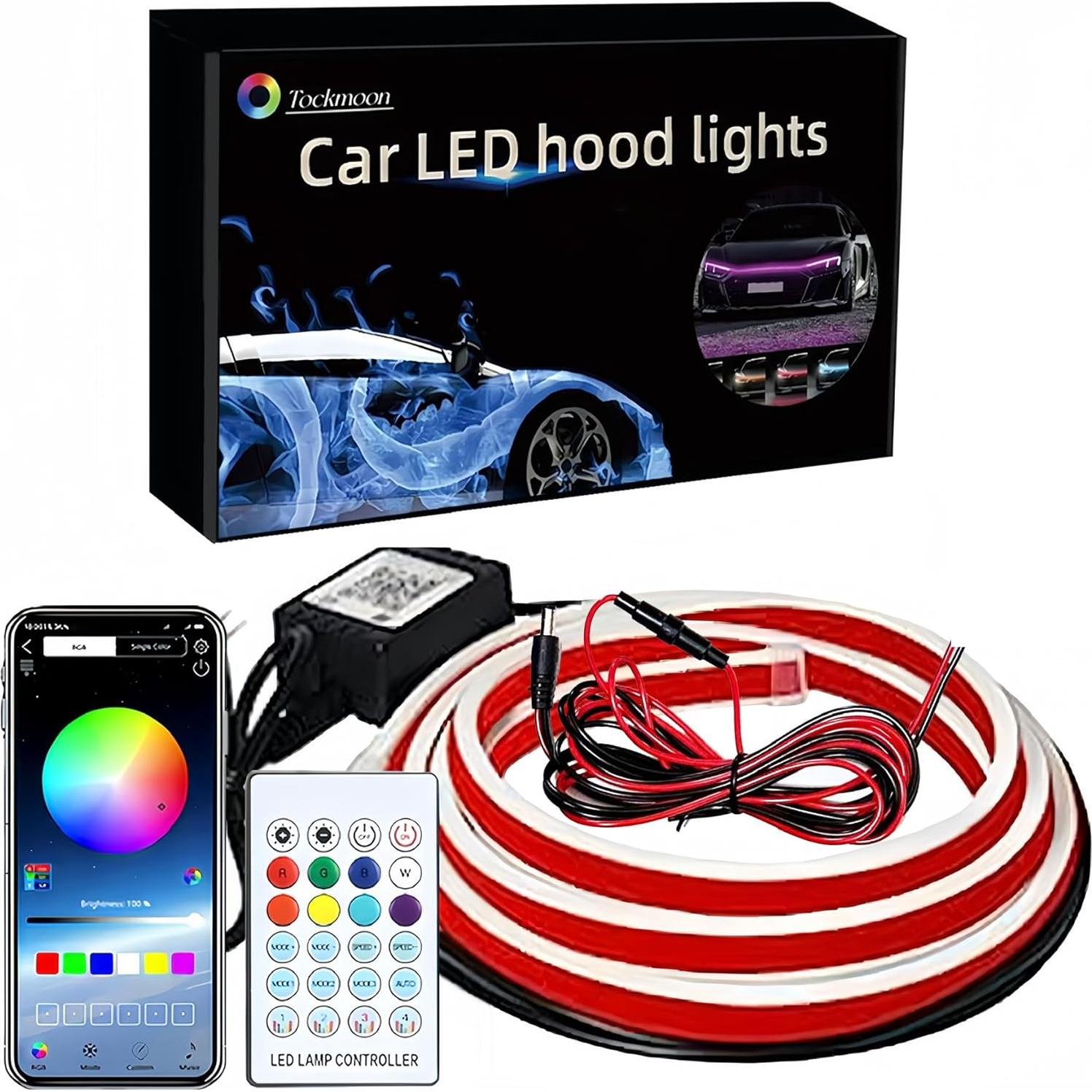 Luces LED Tockmoon 150 cm Multicolor 120 Modos 12V