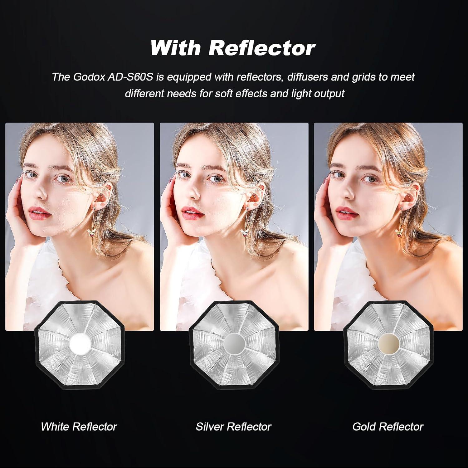 Softbox Godox AD-S60S 60cm con Difusores y Rejilla