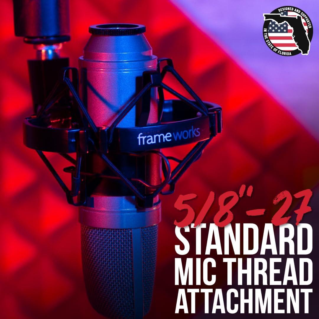 Soporte Antivibración Universal Gator para Micrófonos 42-48mm